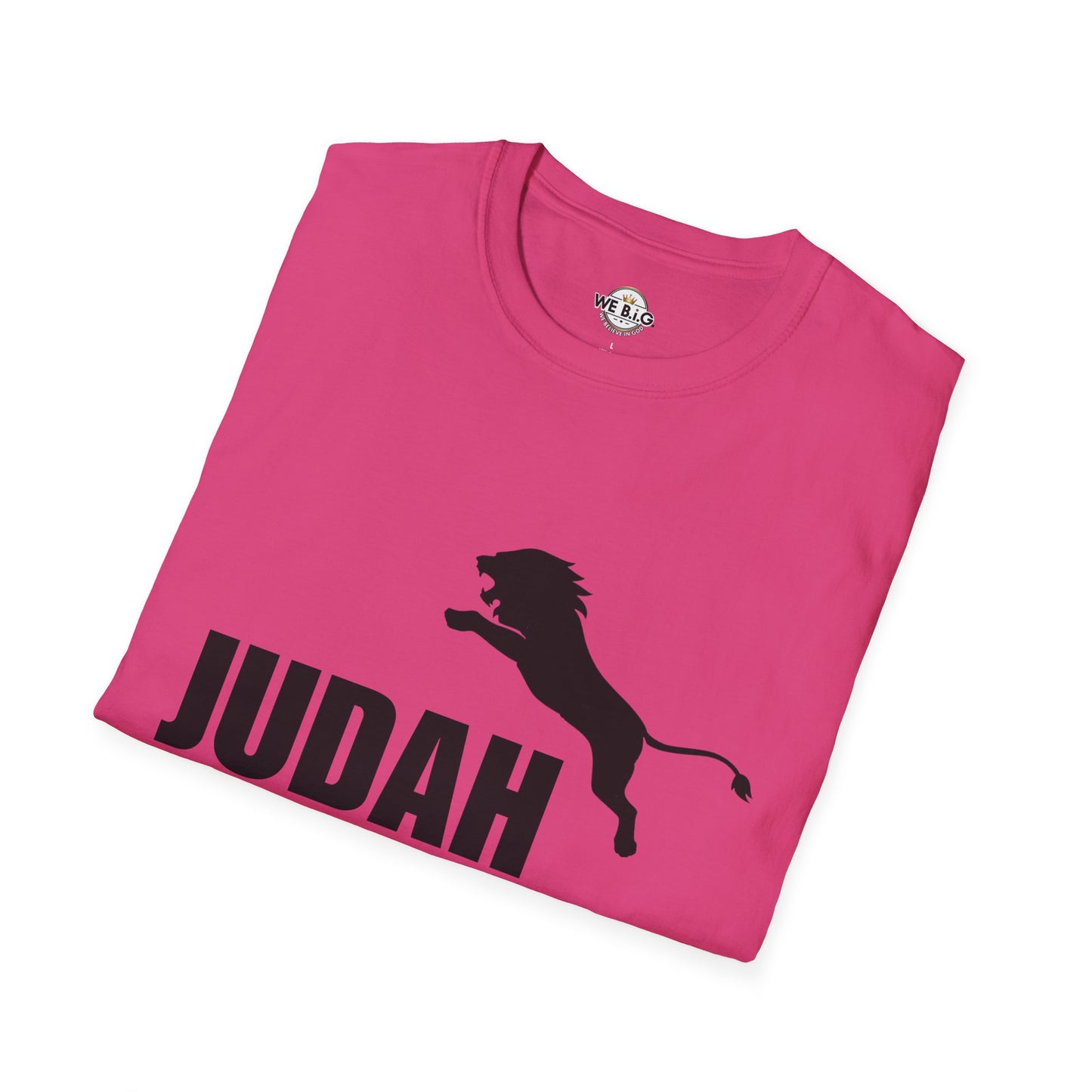 Judah Lion Logo—Unisex T-Shirt, Softstyle Tee, Graphic Tee, Christian Apparel, Inspirational Shirt, Casual Wear