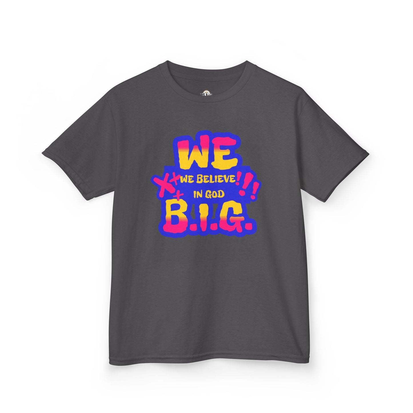 We B.i.G. — Colorful Kids Spiritual Tee - Motivational, Children’s Gift, Sunday School, Praise, Inspirational, Kid's Wear