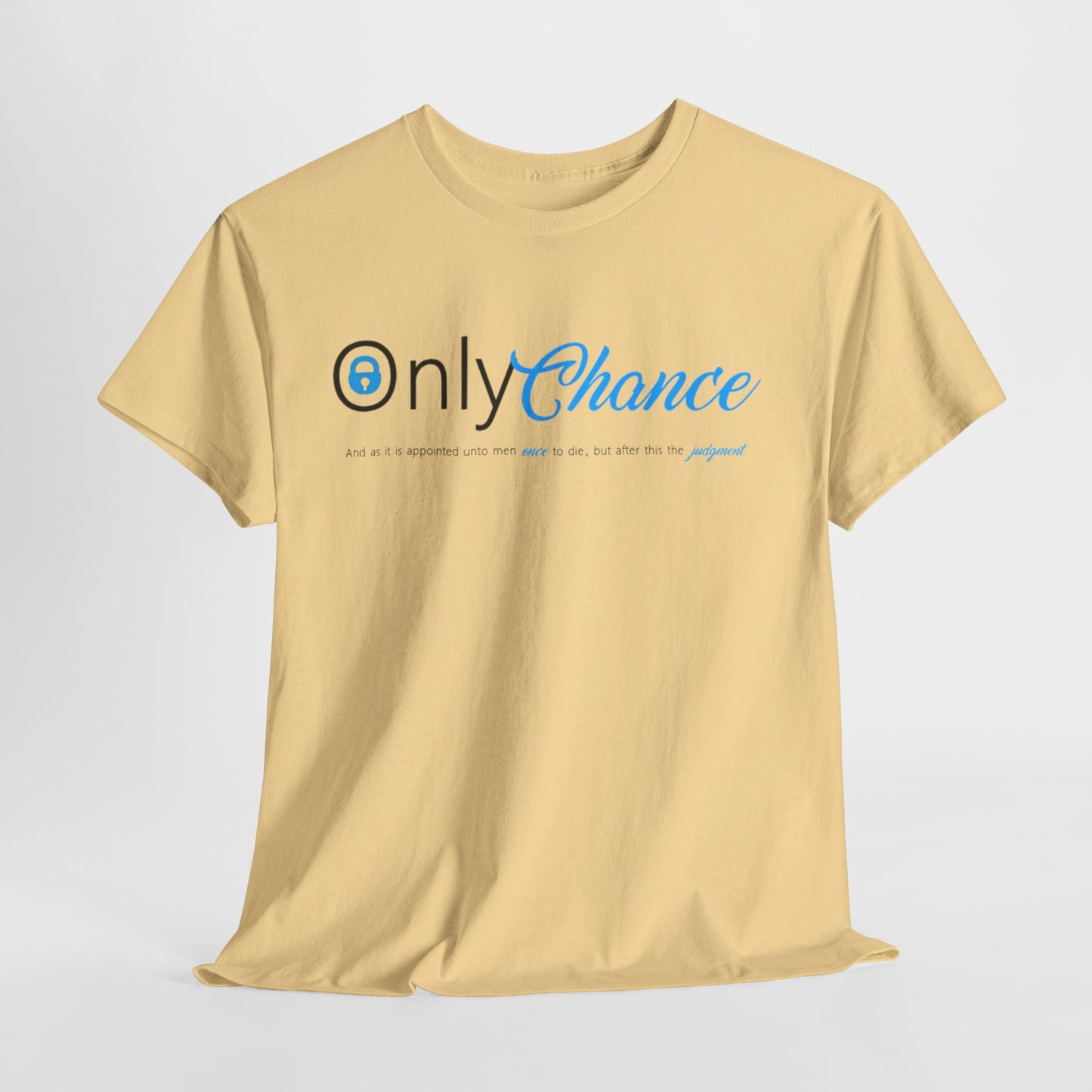 Only Chance (Hebrew 9:27) Shirt