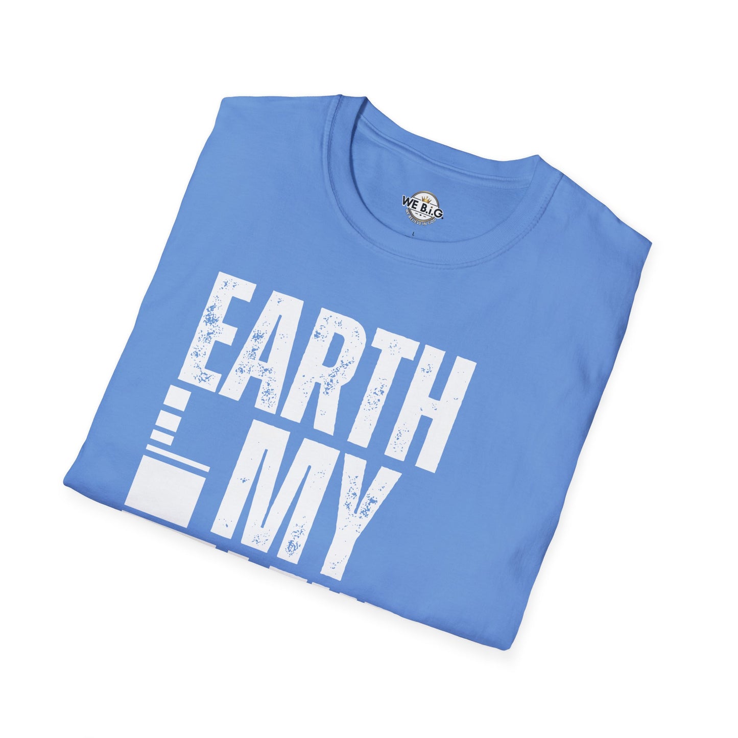 Earth My Turf Unisex T-Shirt | Eco-Friendly Apparel | Perfect for Nature Lovers, Earth Day, Casual Wear, Gift Idea, Sustainable Fashion