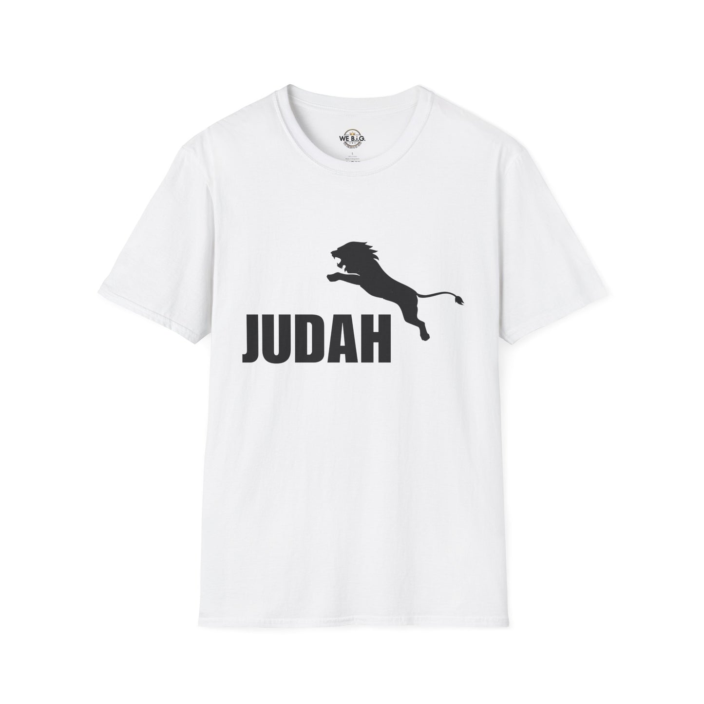 Judah Lion Logo—Unisex T-Shirt, Softstyle Tee, Graphic Tee, Christian Apparel, Inspirational Shirt, Casual Wear