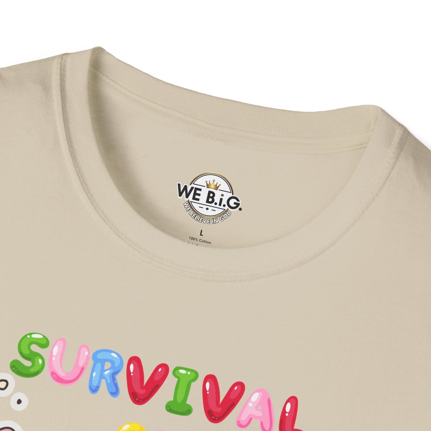 Survival of the Cutest T-Shirt, Cute Animal T-Shirt, Gift for Kids, Rainbow Shirt, Fun Graphic Tee, Spring Fashion