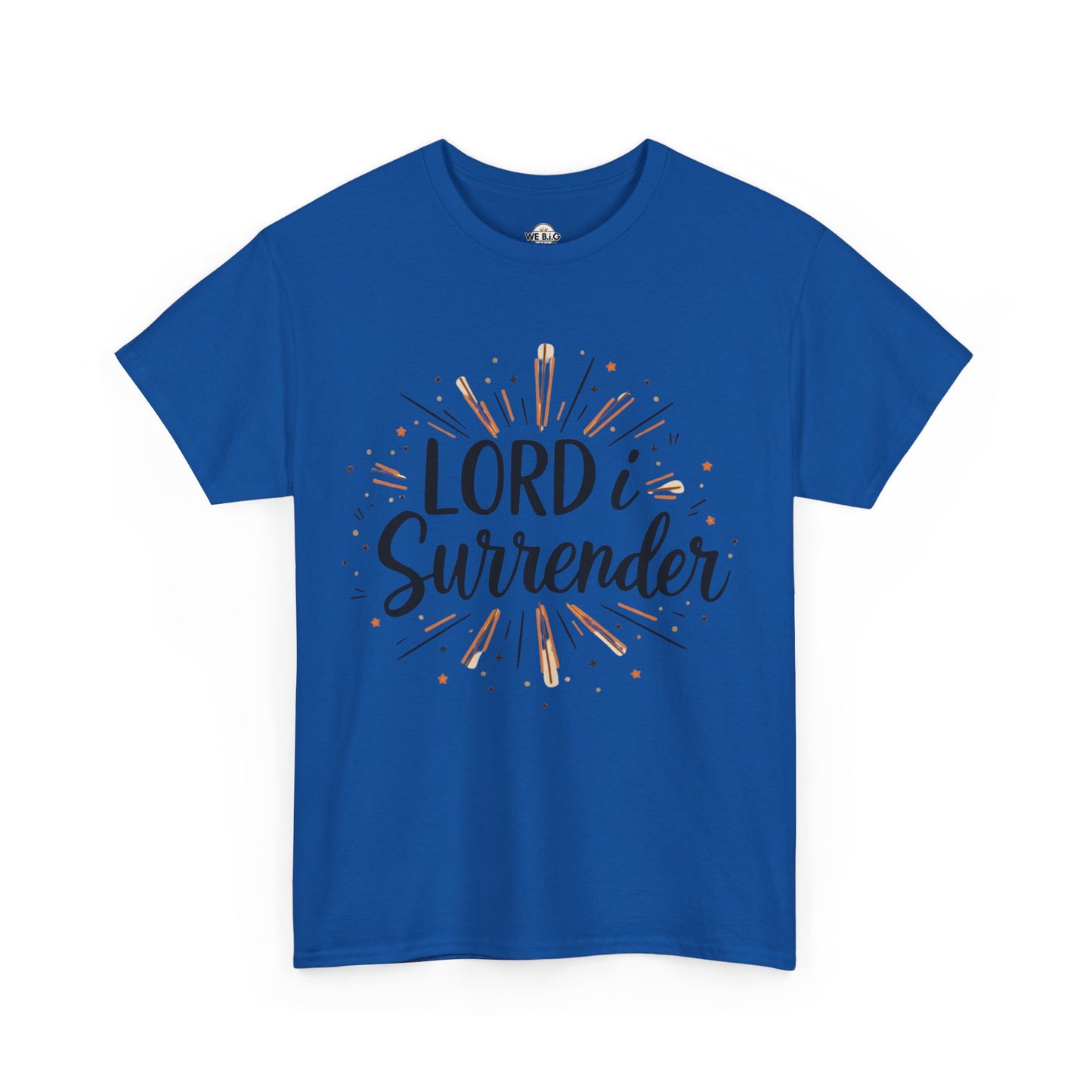 Lord, I Surrender 3—Spiritual Unisex Tee - "Lord, I Surrender" - Faith Shirt, Religious Apparel, Christian Gift, Inspirational Top, Everyday Wear