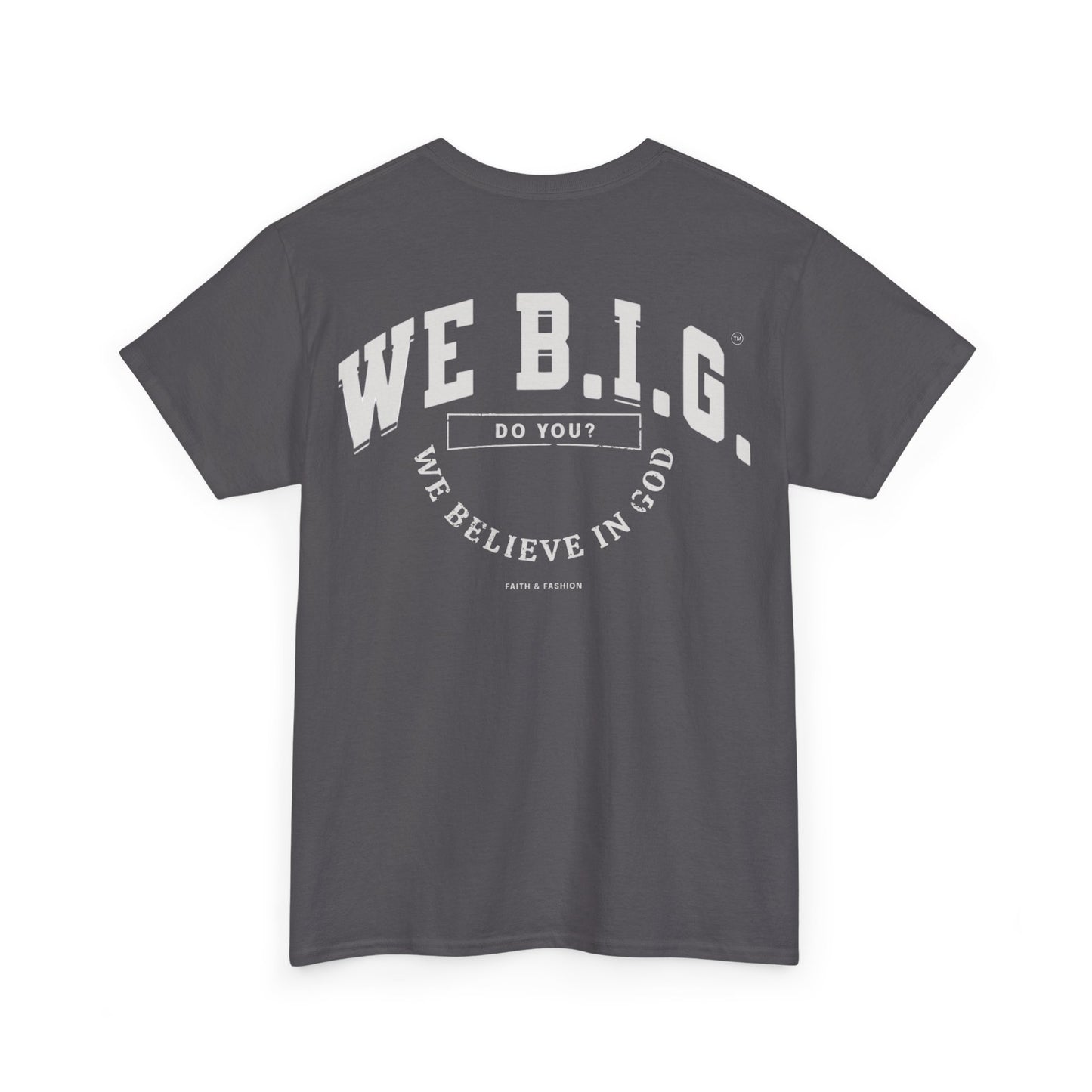 OG "Only GOD"—Faith-Inspired Unisex Heavy Cotton Tee, Streetwear for Believers, Casual Wear, Inspirational Gift, Positive Vibes, Church Events