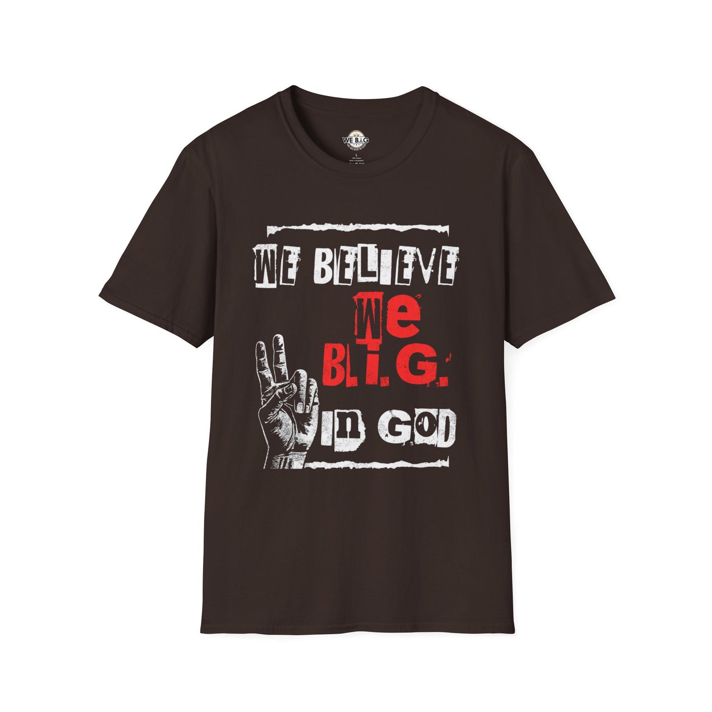 Faith-Inspired Graphic Tee, Unisex T-Shirt for Music Lovers, Gift for Friends, Inspirational Apparel, Peace Sign Shirt