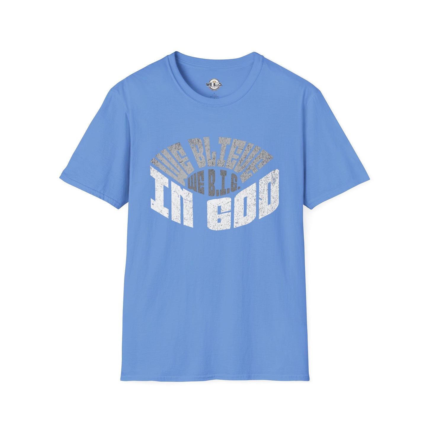 We B.i.G. Stadium—Inspirational Faith Unisex T-Shirt - Perfect for Church, Gift for Friends, Christian Apparel, Casual Wear, Faith-Based Fashion