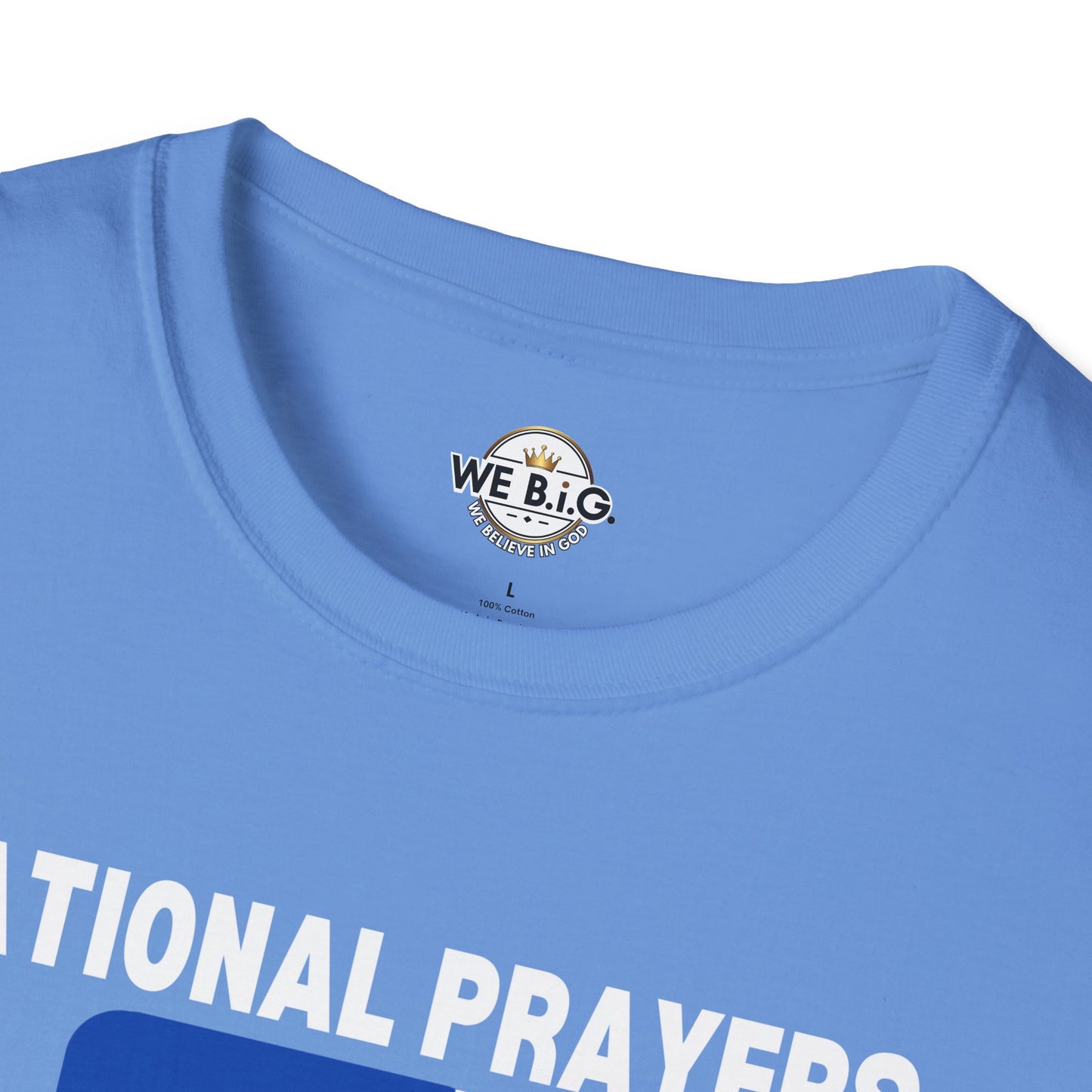 National Prayers Association Graphic T-Shirt—Unisex Softstyle Tee - , Faith-Based Apparel, Religious Gift, Casual Wear, Spiritual Style