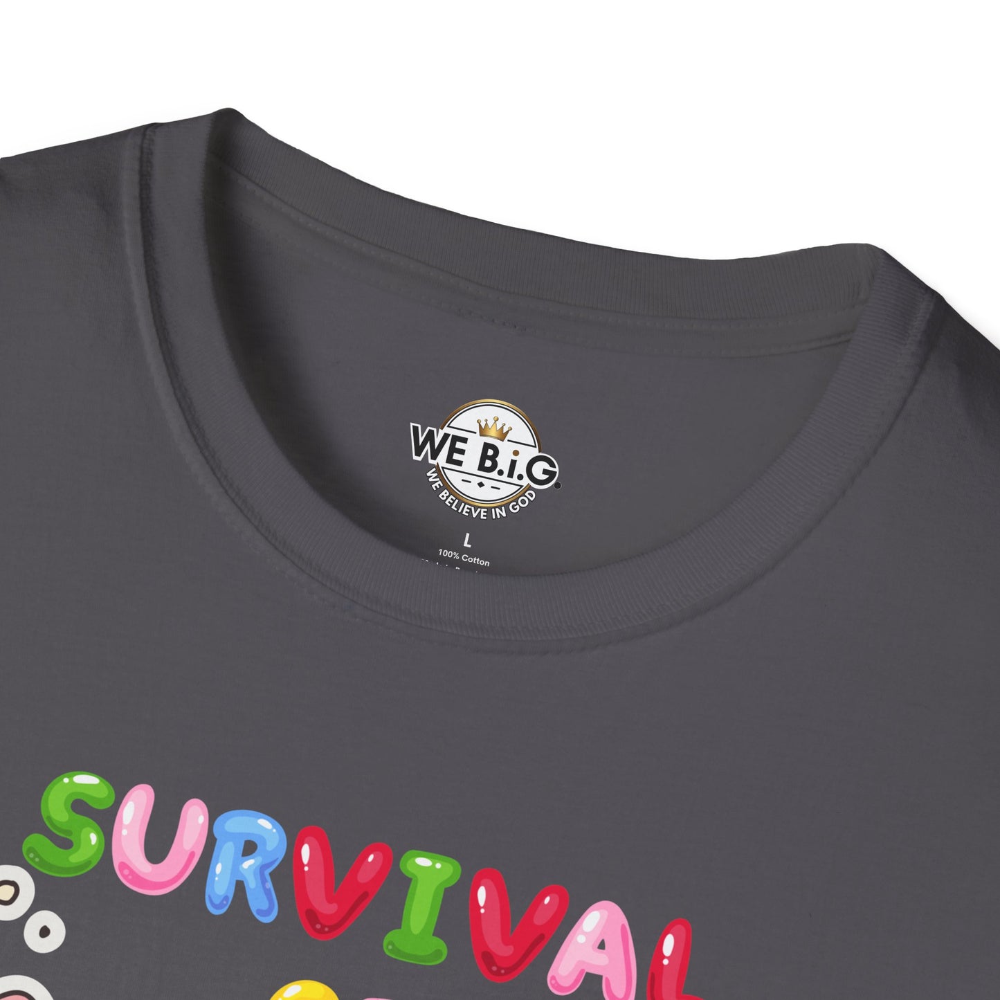 Survival of the Cutest T-Shirt, Cute Animal T-Shirt, Gift for Kids, Rainbow Shirt, Fun Graphic Tee, Spring Fashion