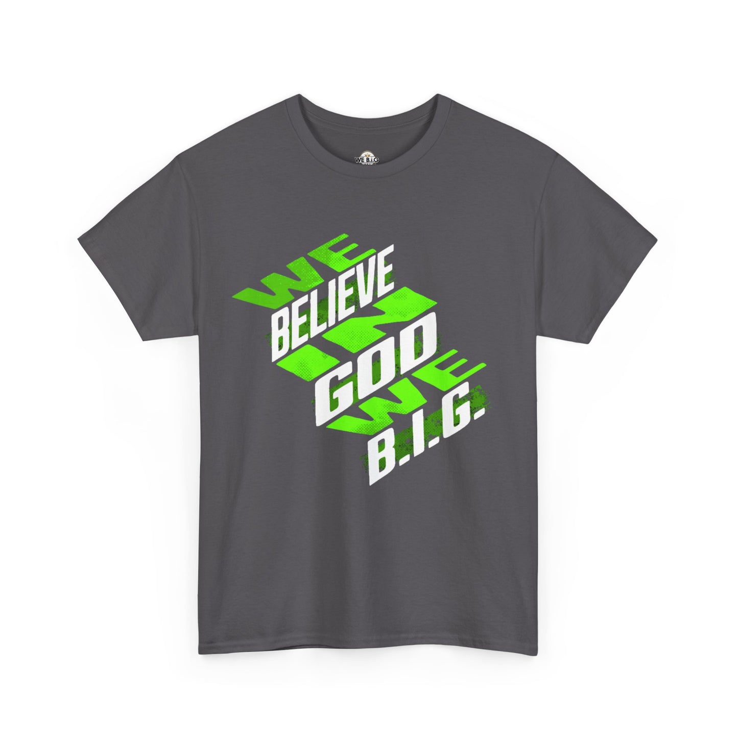 Faith-Inspired Heavy Cotton Tee, Unisex Motivational T-Shirt, Casual Faith Clothing, Inspirational Gift, Everyday Wear