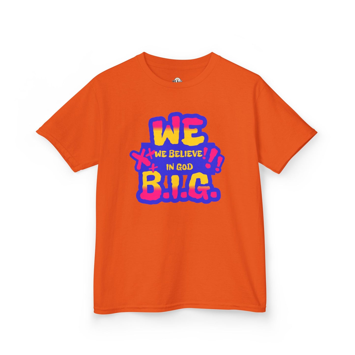 We B.i.G. — Colorful Kids Spiritual Tee - Motivational, Children’s Gift, Sunday School, Praise, Inspirational, Kid's Wear
