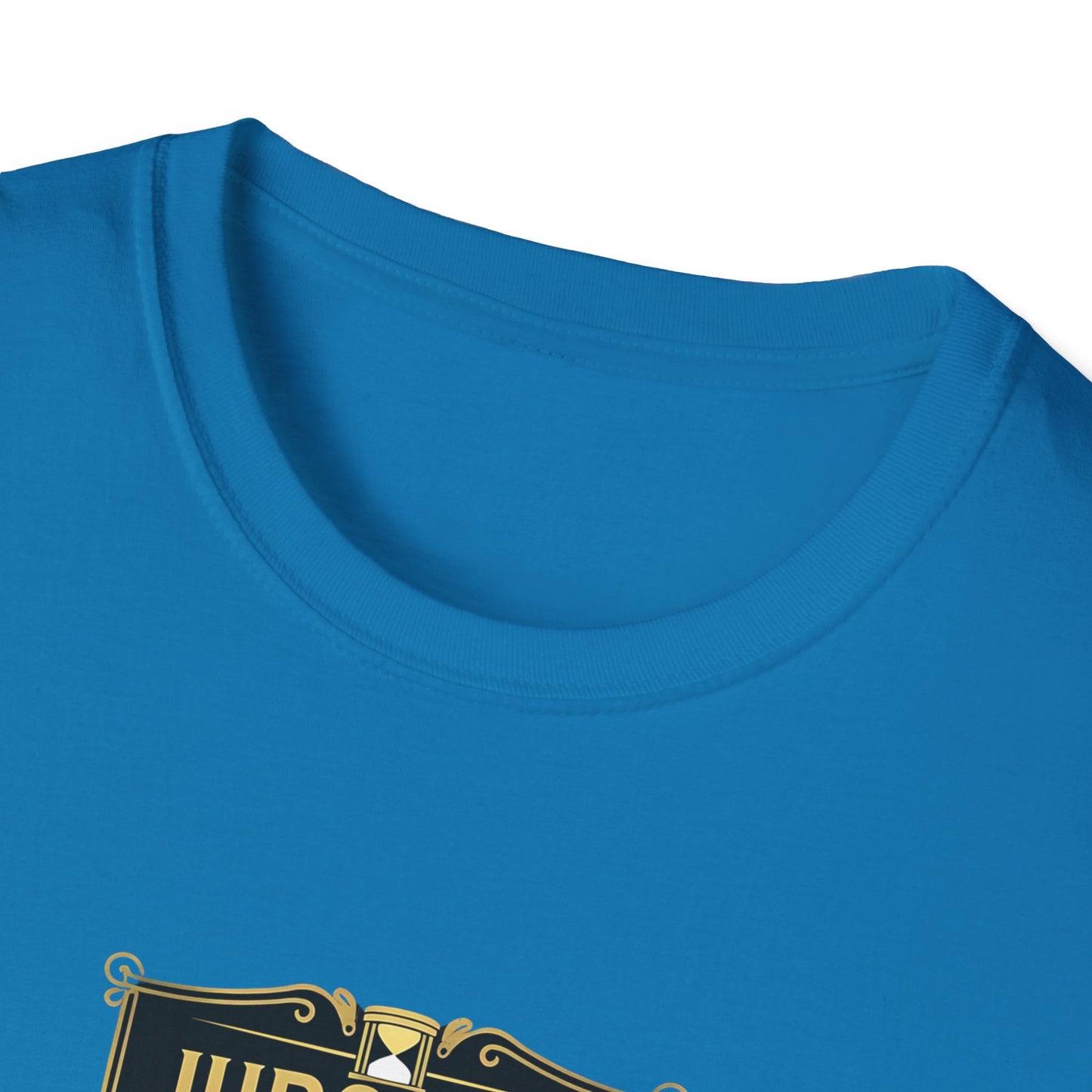Graphic T-Shirt: Judge Me When You're Perfect, I'll Wait Black Badge