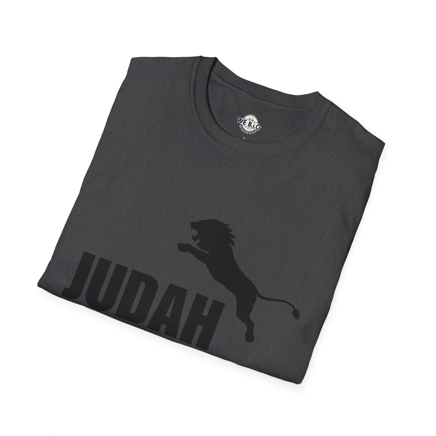 Judah Lion Logo—Unisex T-Shirt, Softstyle Tee, Graphic Tee, Christian Apparel, Inspirational Shirt, Casual Wear