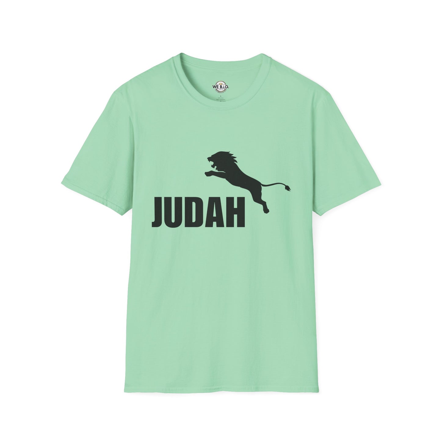 Judah Lion Logo—Unisex T-Shirt, Softstyle Tee, Graphic Tee, Christian Apparel, Inspirational Shirt, Casual Wear