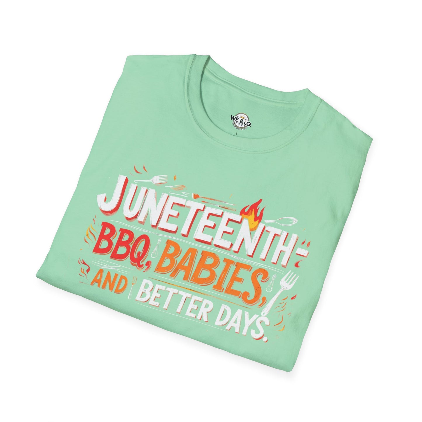 Juneteenth Celebration T-Shirt, Unisex BBQ Tee, Black Casual Wear, Affirmation Shirt, Comfortable Everyday Style