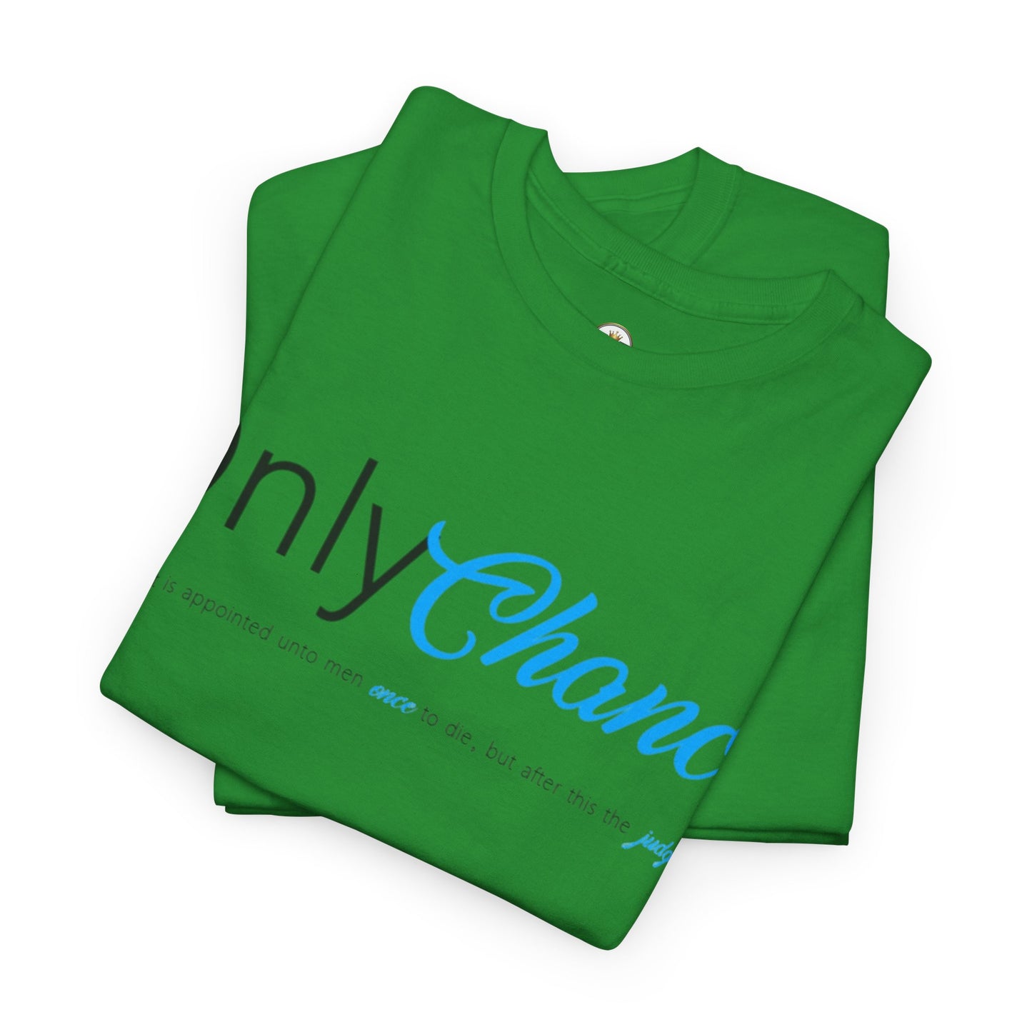 Only Chance (Hebrew 9:27) Shirt