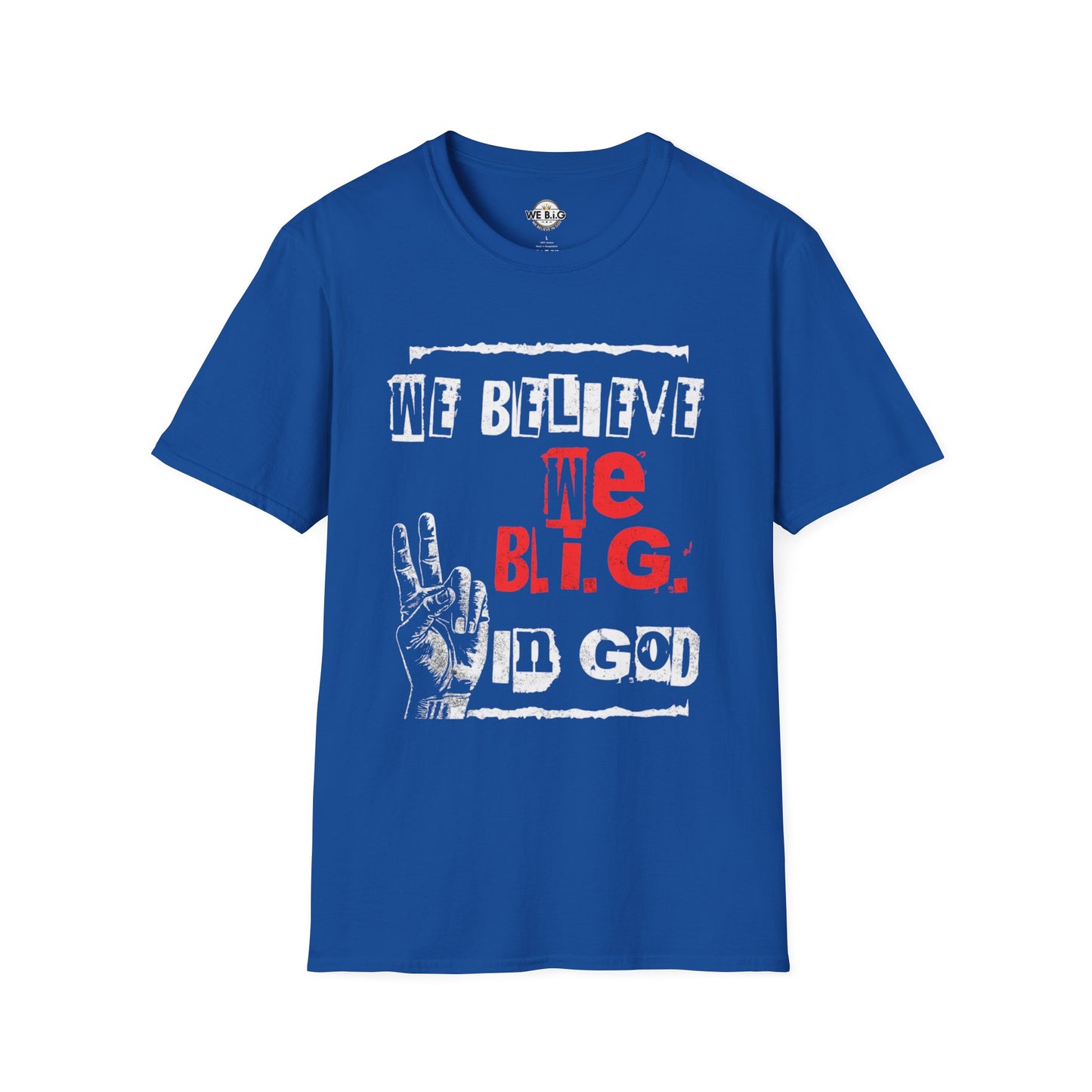 Faith-Inspired Graphic Tee, Unisex T-Shirt for Music Lovers, Gift for Friends, Inspirational Apparel, Peace Sign Shirt