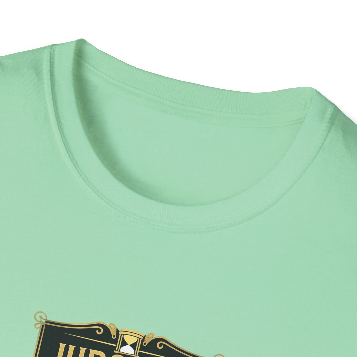 Graphic T-Shirt: Judge Me When You're Perfect, I'll Wait Black Badge