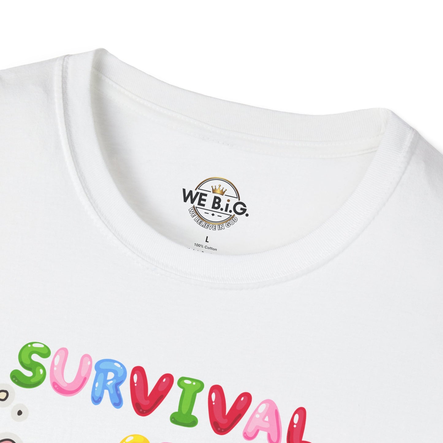Survival of the Cutest T-Shirt, Cute Animal T-Shirt, Gift for Kids, Rainbow Shirt, Fun Graphic Tee, Spring Fashion