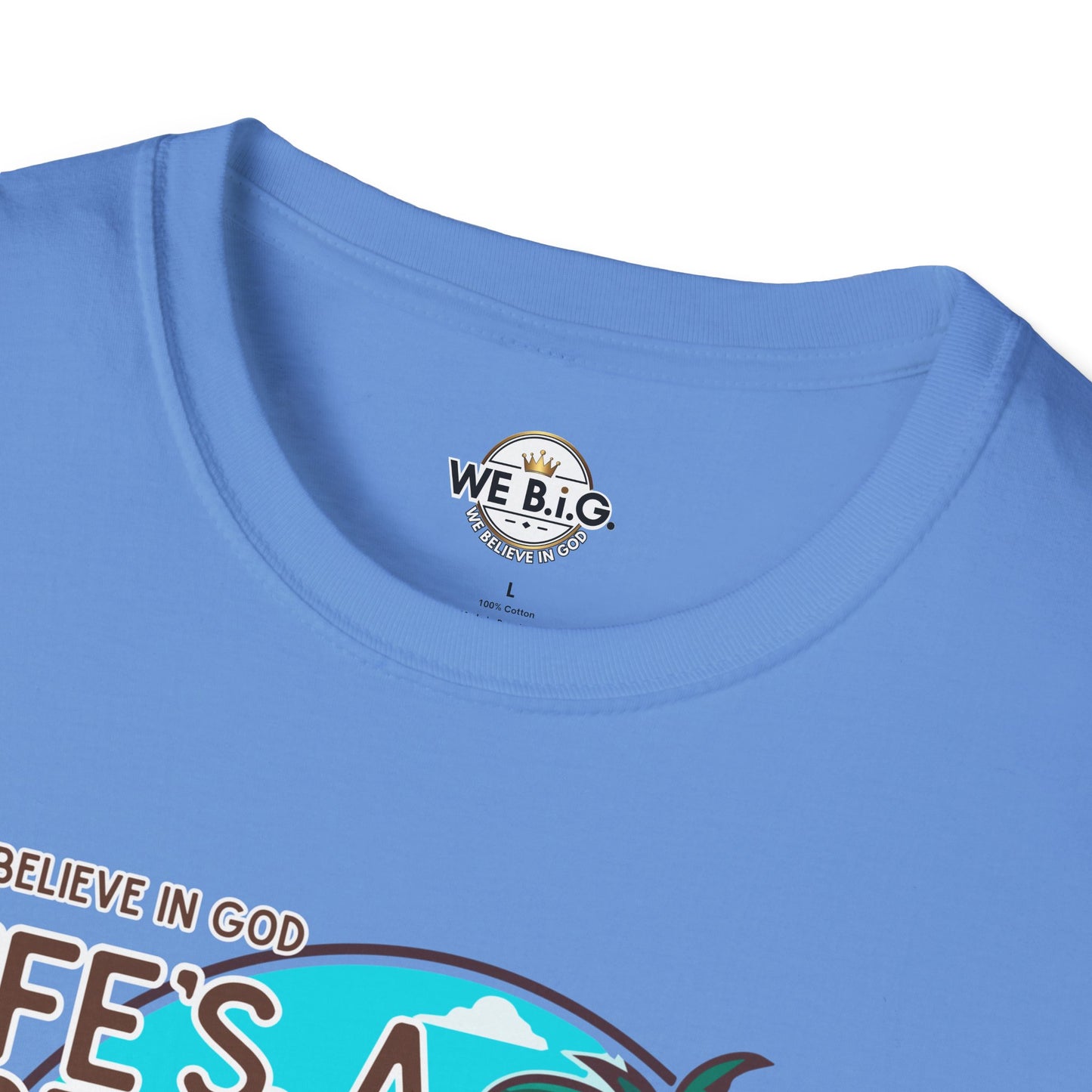 "Life's a Beach, Then You Dive—Beach Life Unisex T-Shirt - Summer Vibes Tee, Vacation Shirt, Gift for Beach Lovers, Coastal Apparel, Island Life Clothing