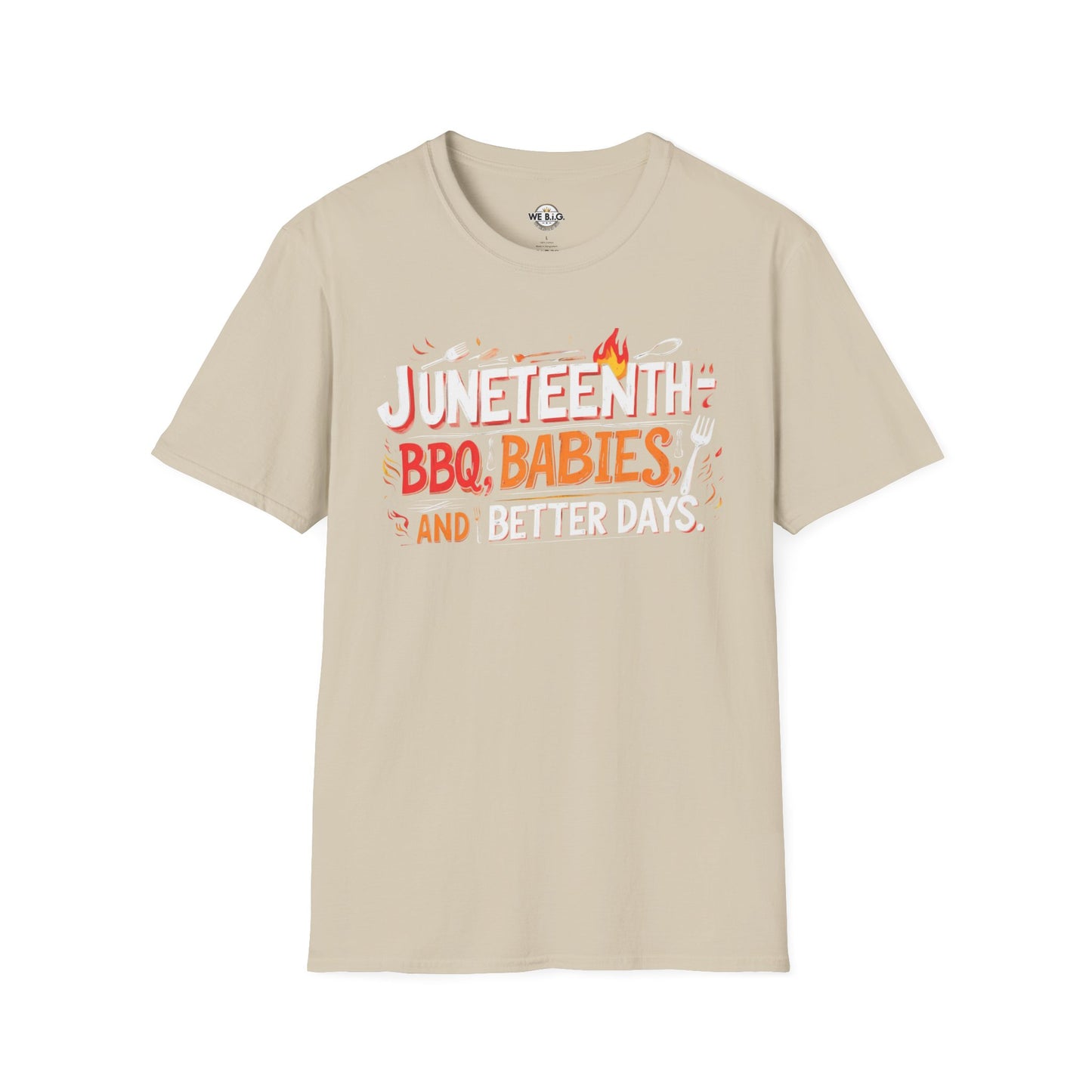 Juneteenth Celebration T-Shirt, Unisex BBQ Tee, Black Casual Wear, Affirmation Shirt, Comfortable Everyday Style