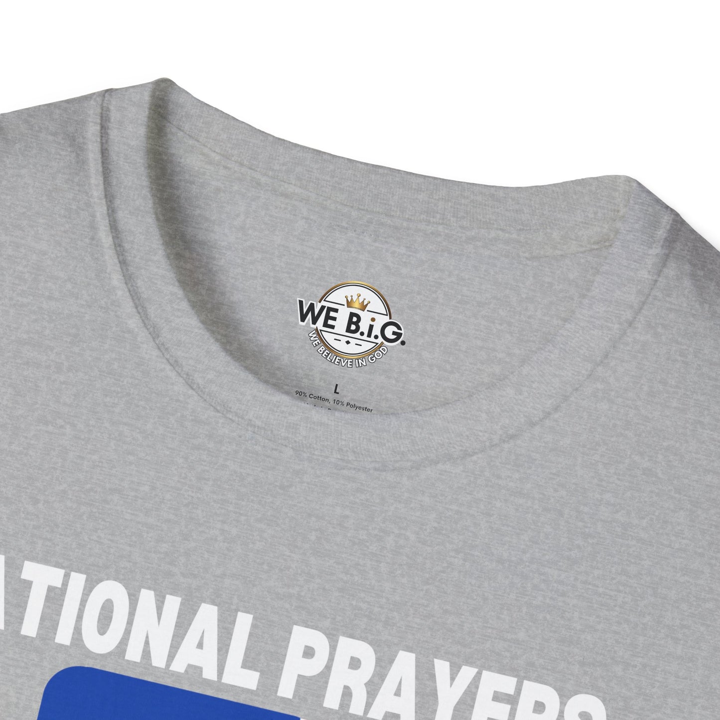 National Prayers Association Graphic T-Shirt—Unisex Softstyle Tee - , Faith-Based Apparel, Religious Gift, Casual Wear, Spiritual Style