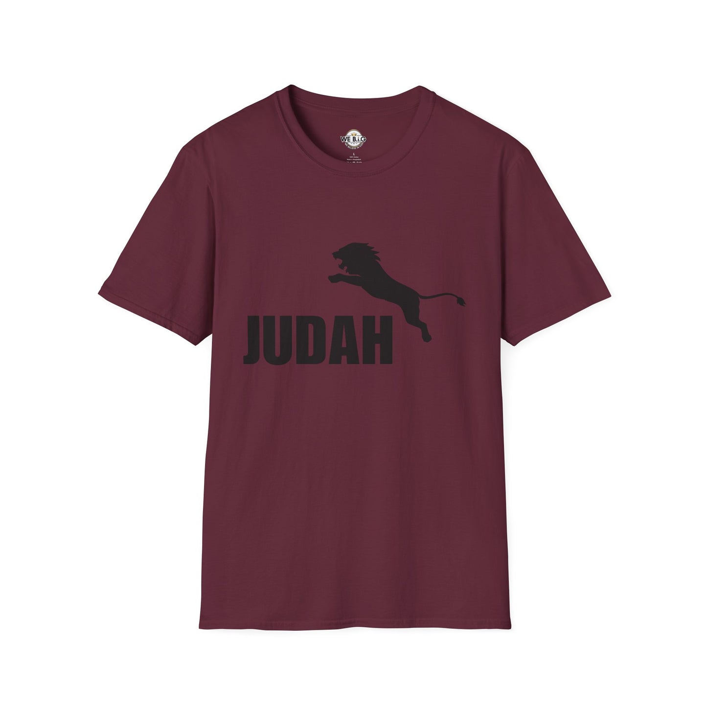 Judah Lion Logo—Unisex T-Shirt, Softstyle Tee, Graphic Tee, Christian Apparel, Inspirational Shirt, Casual Wear