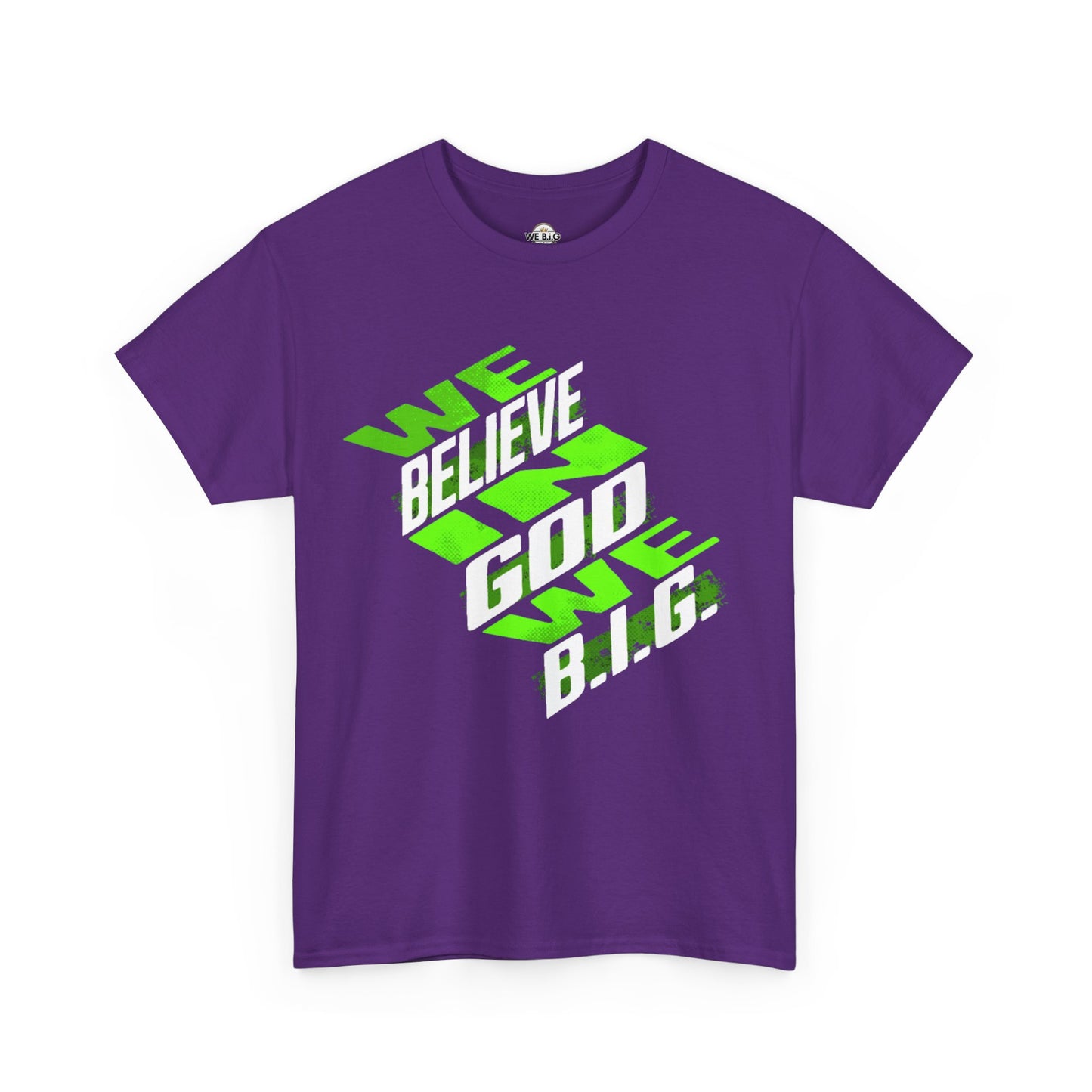 Faith-Inspired Heavy Cotton Tee, Unisex Motivational T-Shirt, Casual Faith Clothing, Inspirational Gift, Everyday Wear
