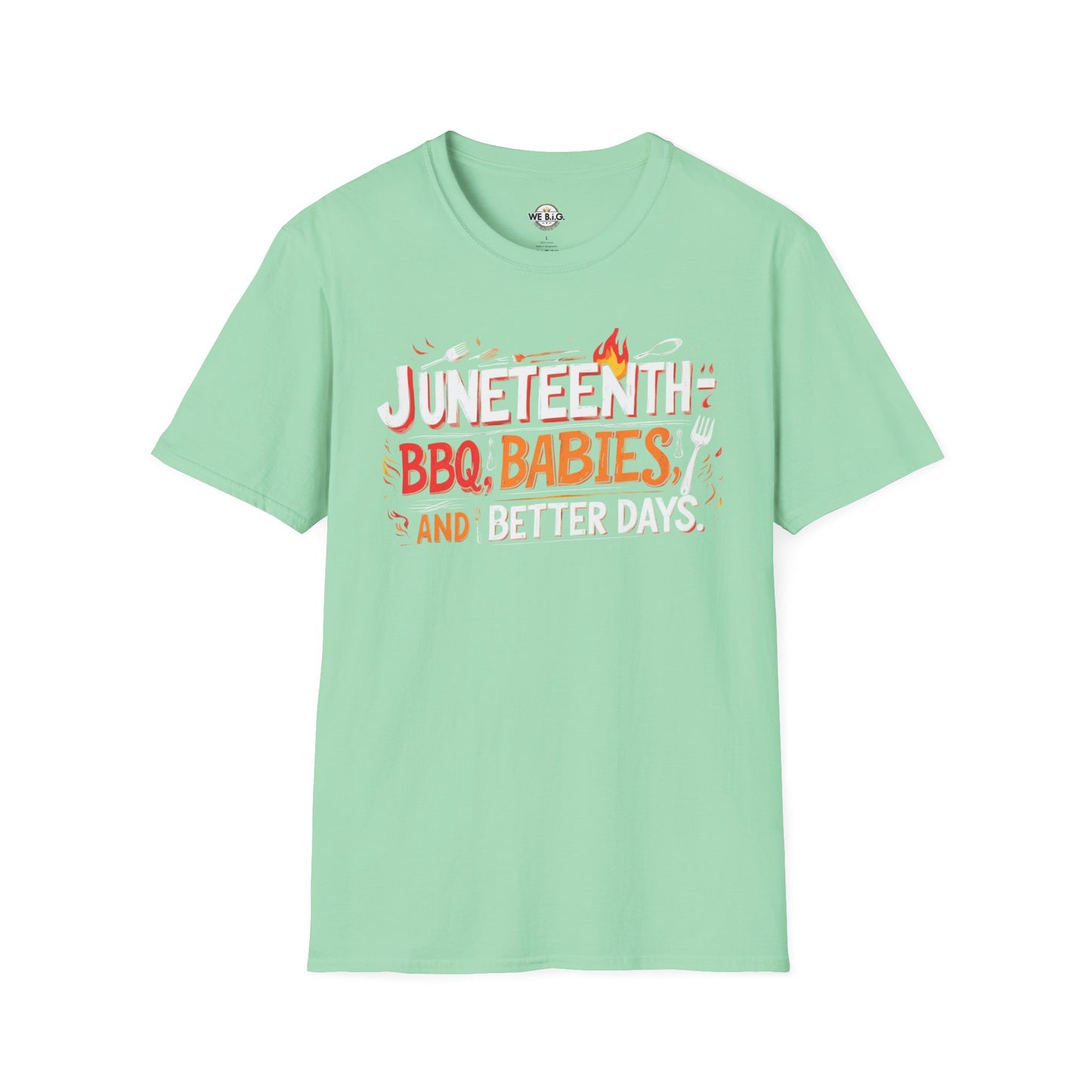 Juneteenth Celebration T-Shirt, Unisex BBQ Tee, Black Casual Wear, Affirmation Shirt, Comfortable Everyday Style
