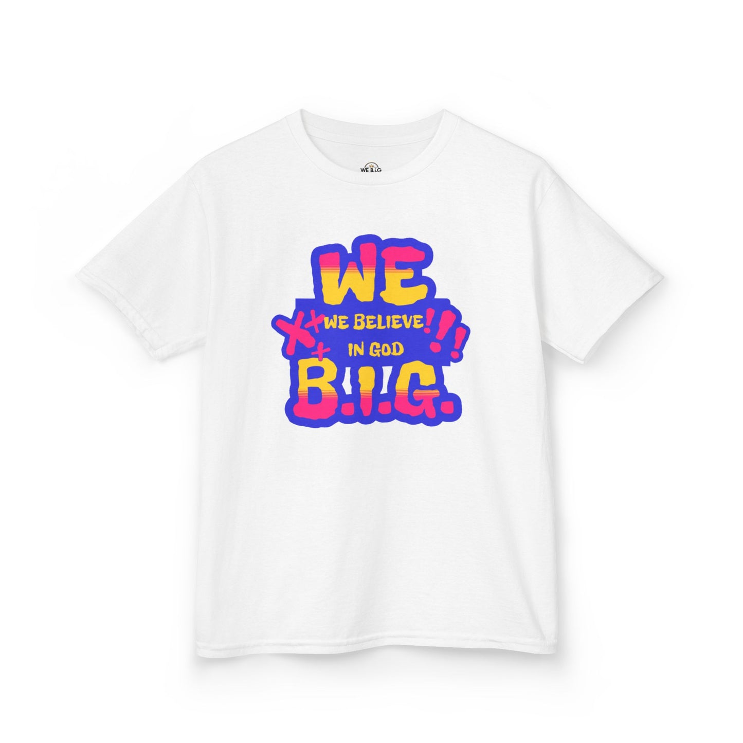 We B.i.G. — Colorful Kids Spiritual Tee - Motivational, Children’s Gift, Sunday School, Praise, Inspirational, Kid's Wear