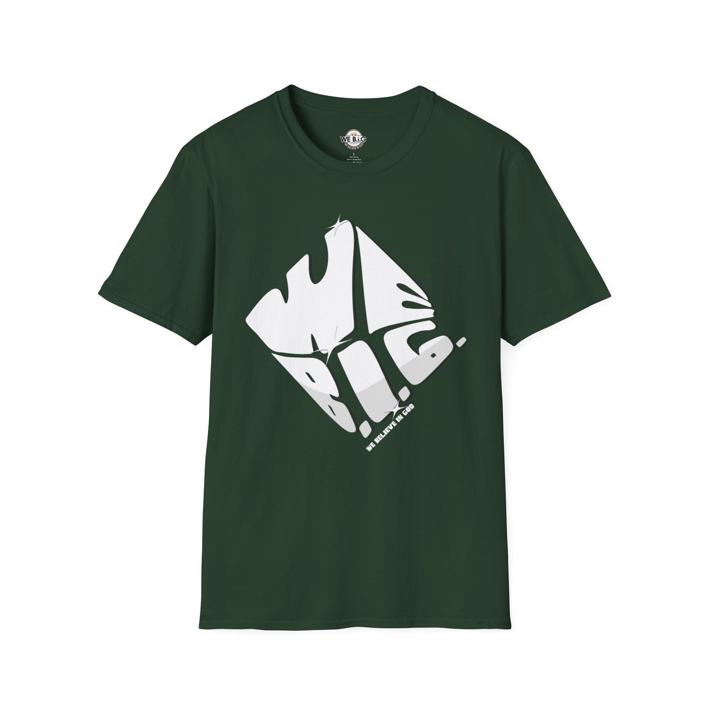 Bold "We B.i.G." Statement Unisex T-Shirt, Graphic Tee, Casual Wear, Streetwear, Gift for Him/Her, Everyday Style, Fashion Statement