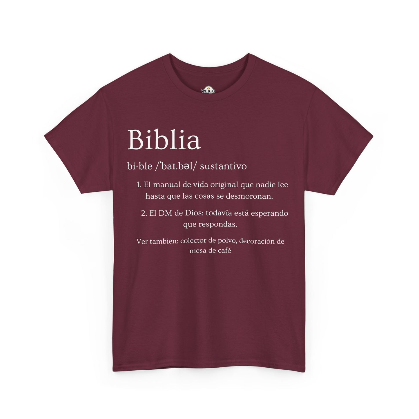 Biblia Definición—We B.i.G.