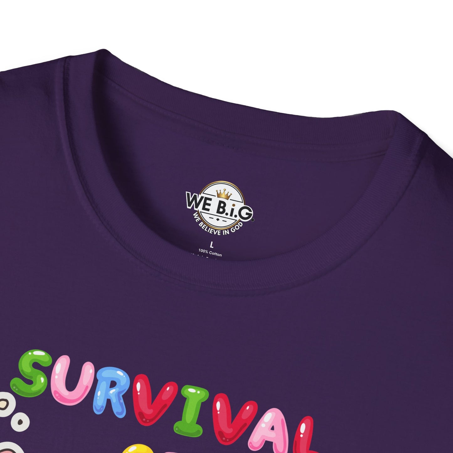 Survival of the Cutest T-Shirt, Cute Animal T-Shirt, Gift for Kids, Rainbow Shirt, Fun Graphic Tee, Spring Fashion