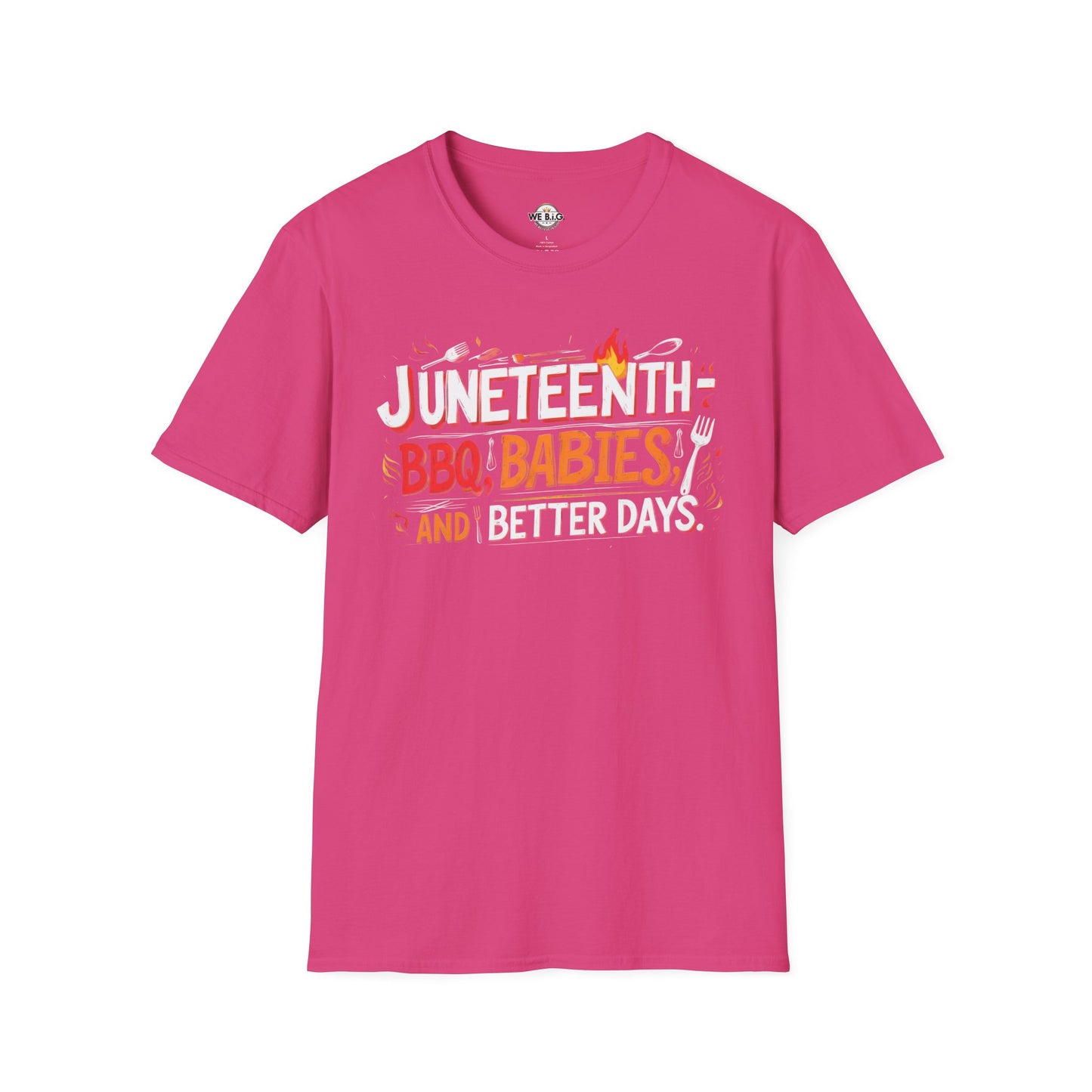 Juneteenth Celebration T-Shirt, Unisex BBQ Tee, Black Casual Wear, Affirmation Shirt, Comfortable Everyday Style