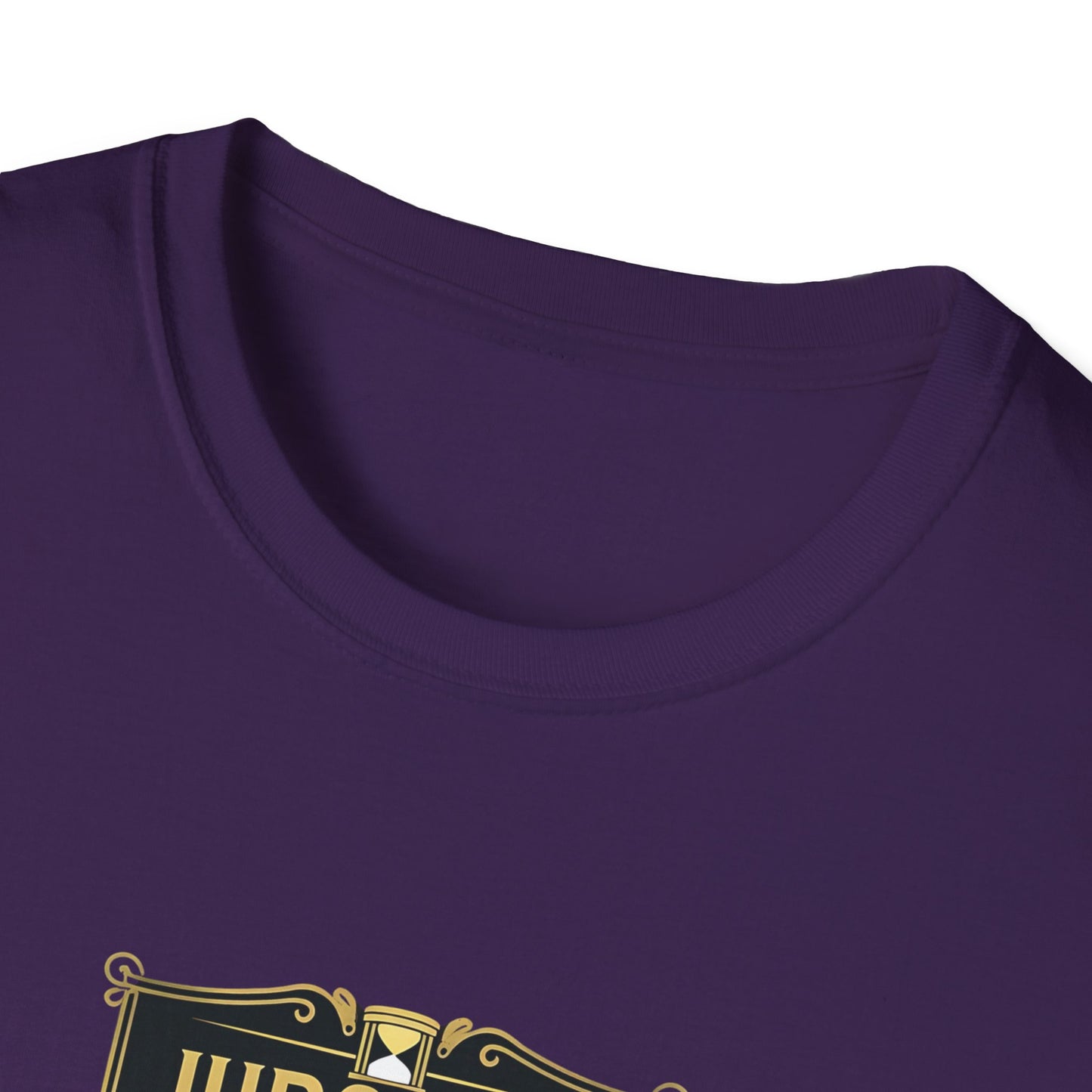 Graphic T-Shirt: Judge Me When You're Perfect, I'll Wait Black Badge