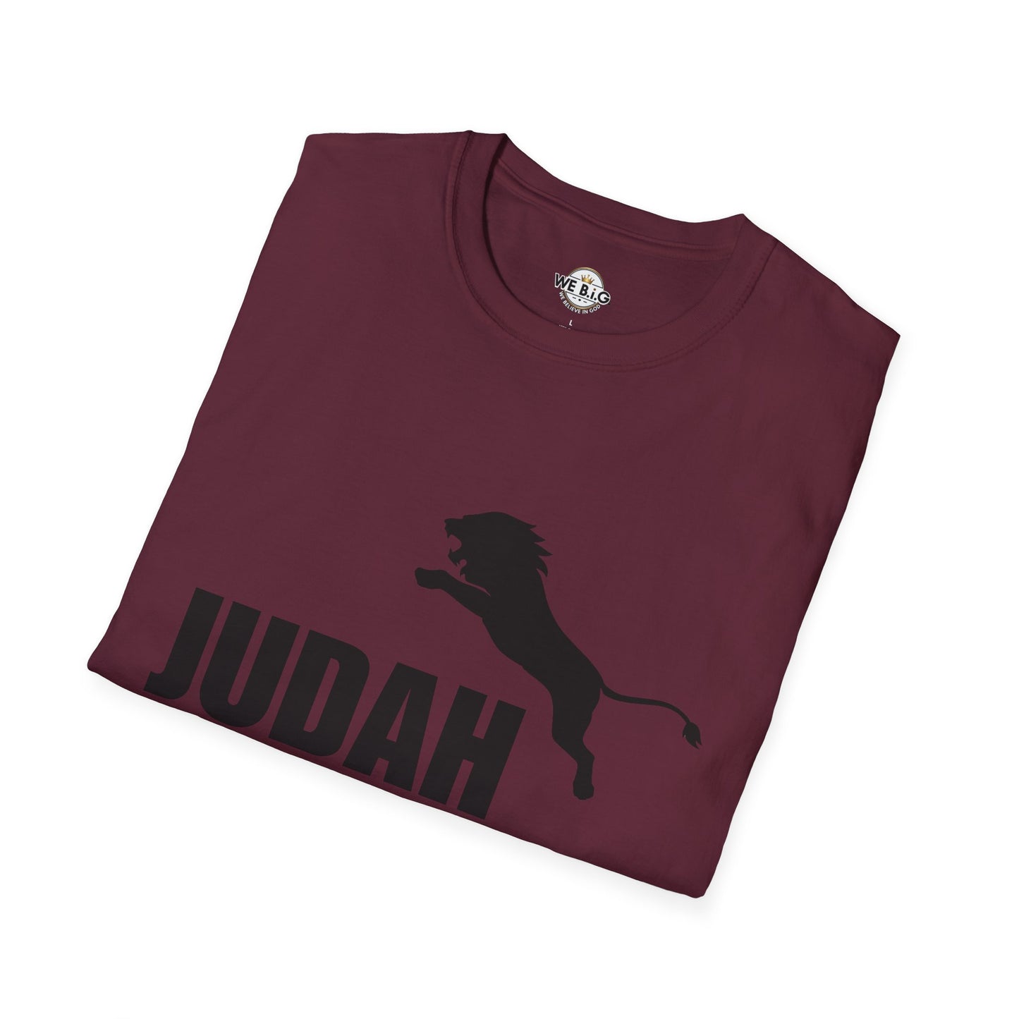 Judah Lion Logo—Unisex T-Shirt, Softstyle Tee, Graphic Tee, Christian Apparel, Inspirational Shirt, Casual Wear