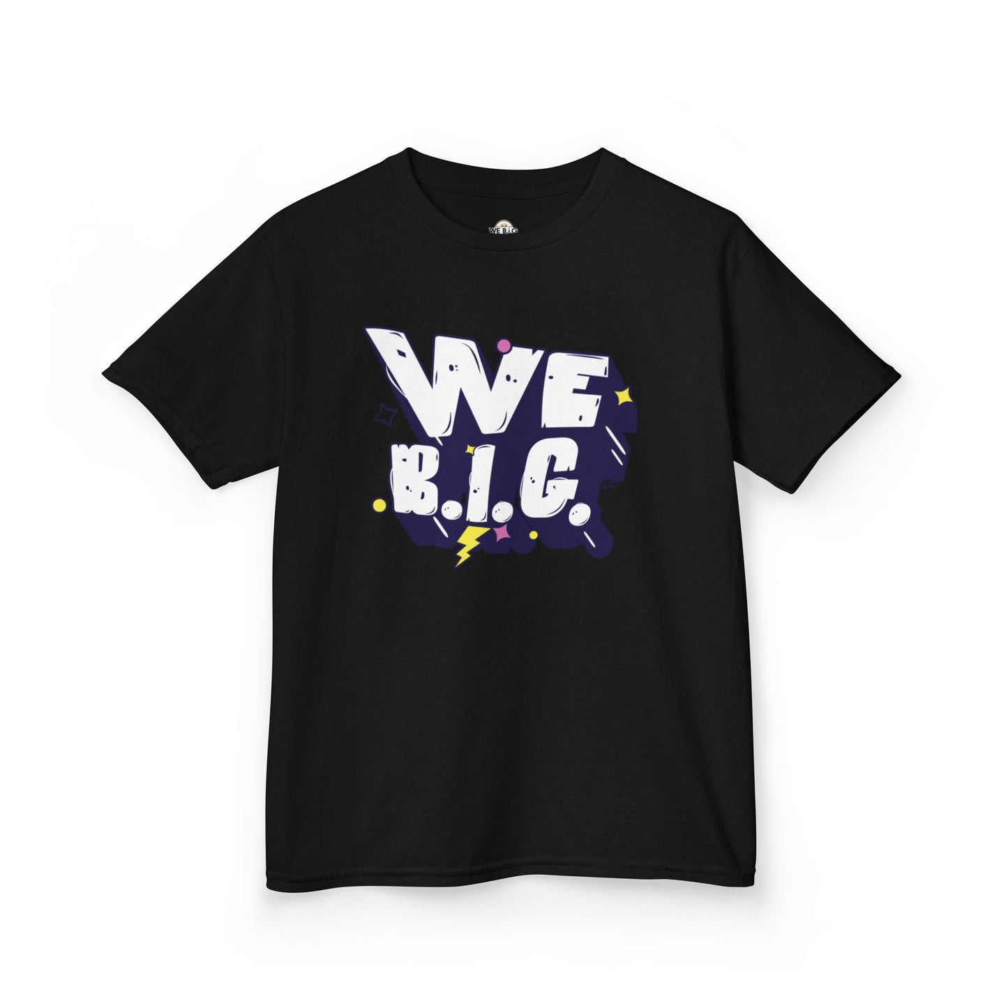 WE B.I.G. - Motivational Kids T-Shirt, Encouraging Cotton Tee for Gifts, Kids Apparel, Positive Vibes