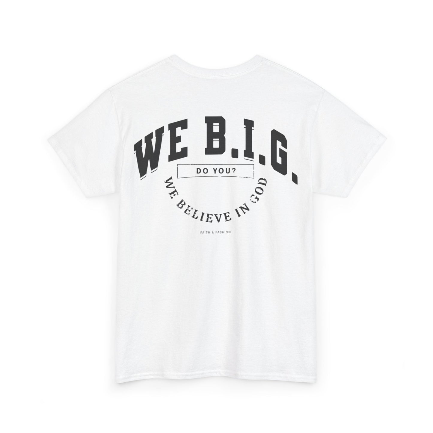 OG "Only GOD"—Faith-Inspired Unisex Heavy Cotton Tee, Streetwear for Believers, Casual Wear, Inspirational Gift, Positive Vibes, Church Events