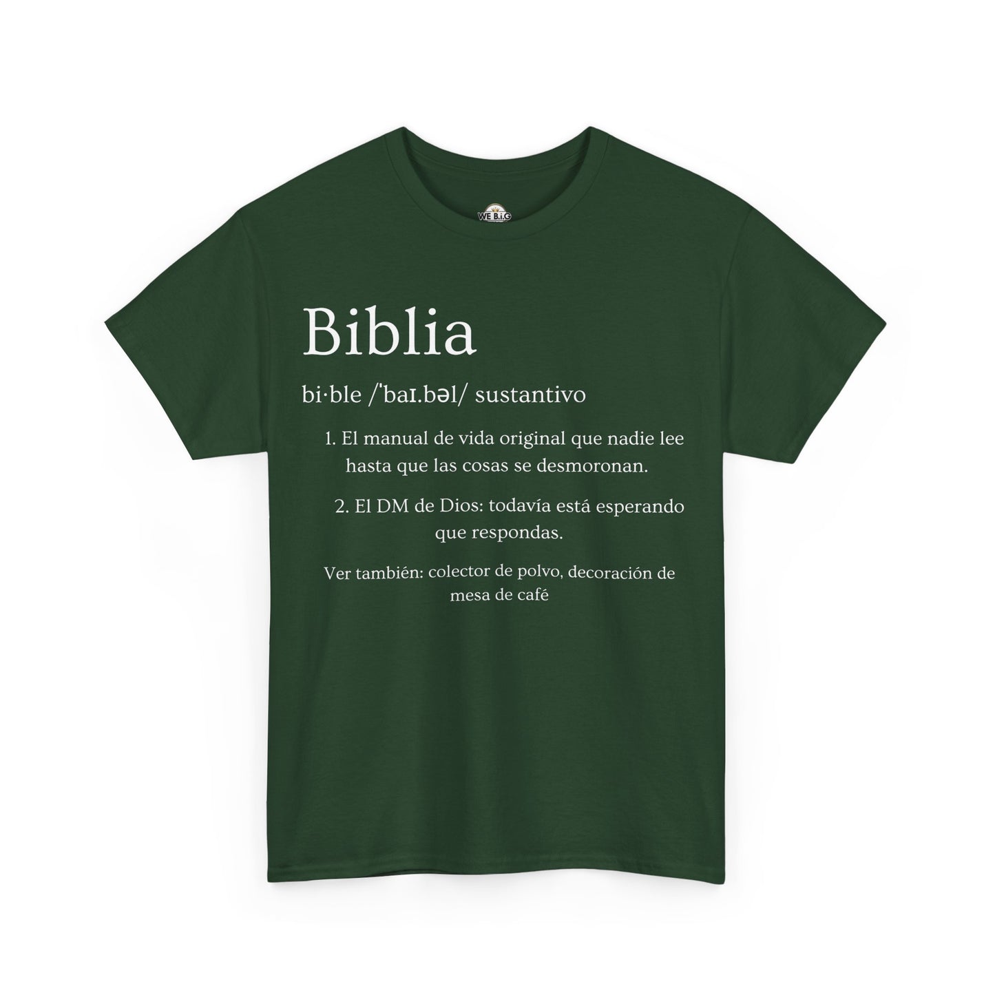 Biblia Definición—We B.i.G.