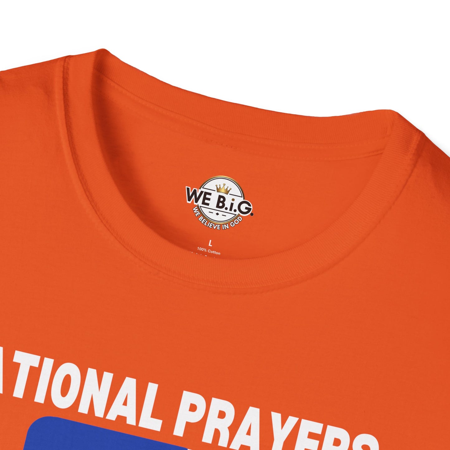 National Prayers Association Graphic T-Shirt—Unisex Softstyle Tee - , Faith-Based Apparel, Religious Gift, Casual Wear, Spiritual Style