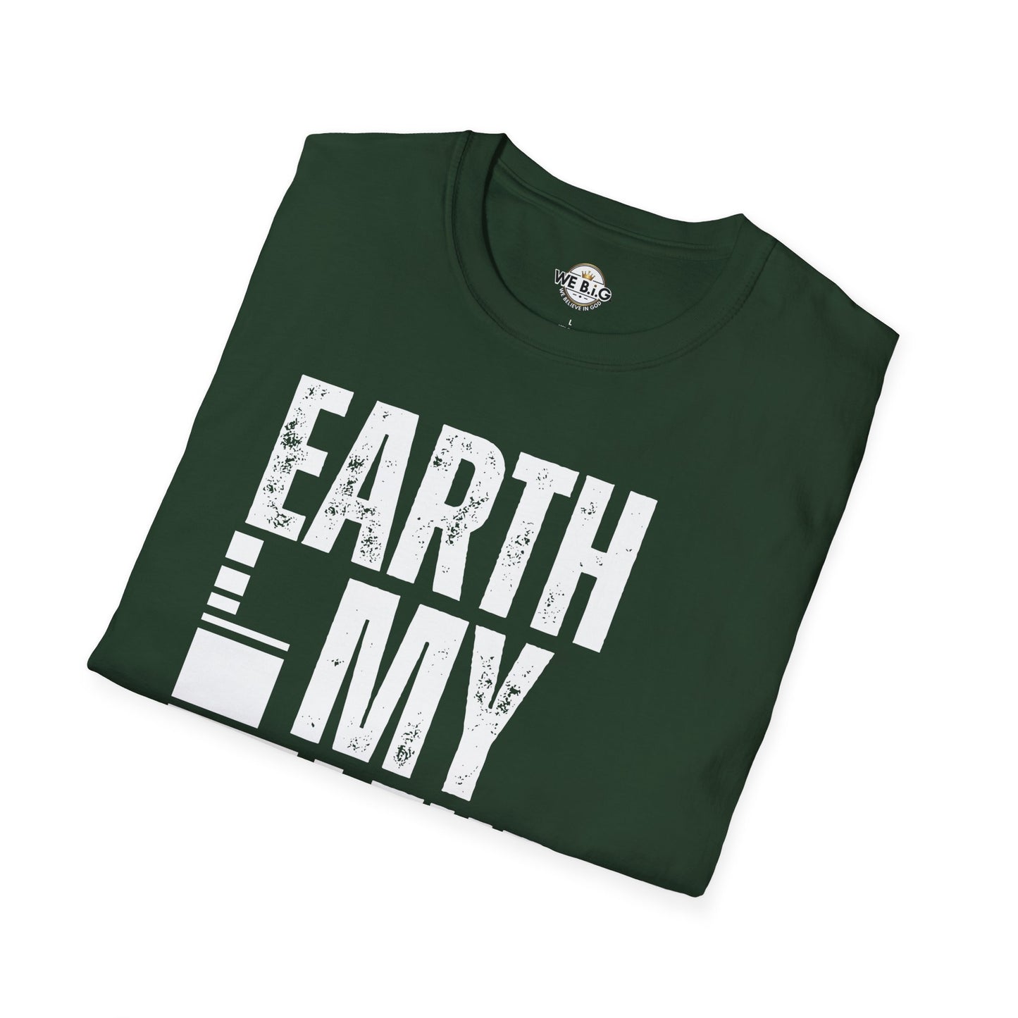 Earth My Turf Unisex T-Shirt | Eco-Friendly Apparel | Perfect for Nature Lovers, Earth Day, Casual Wear, Gift Idea, Sustainable Fashion
