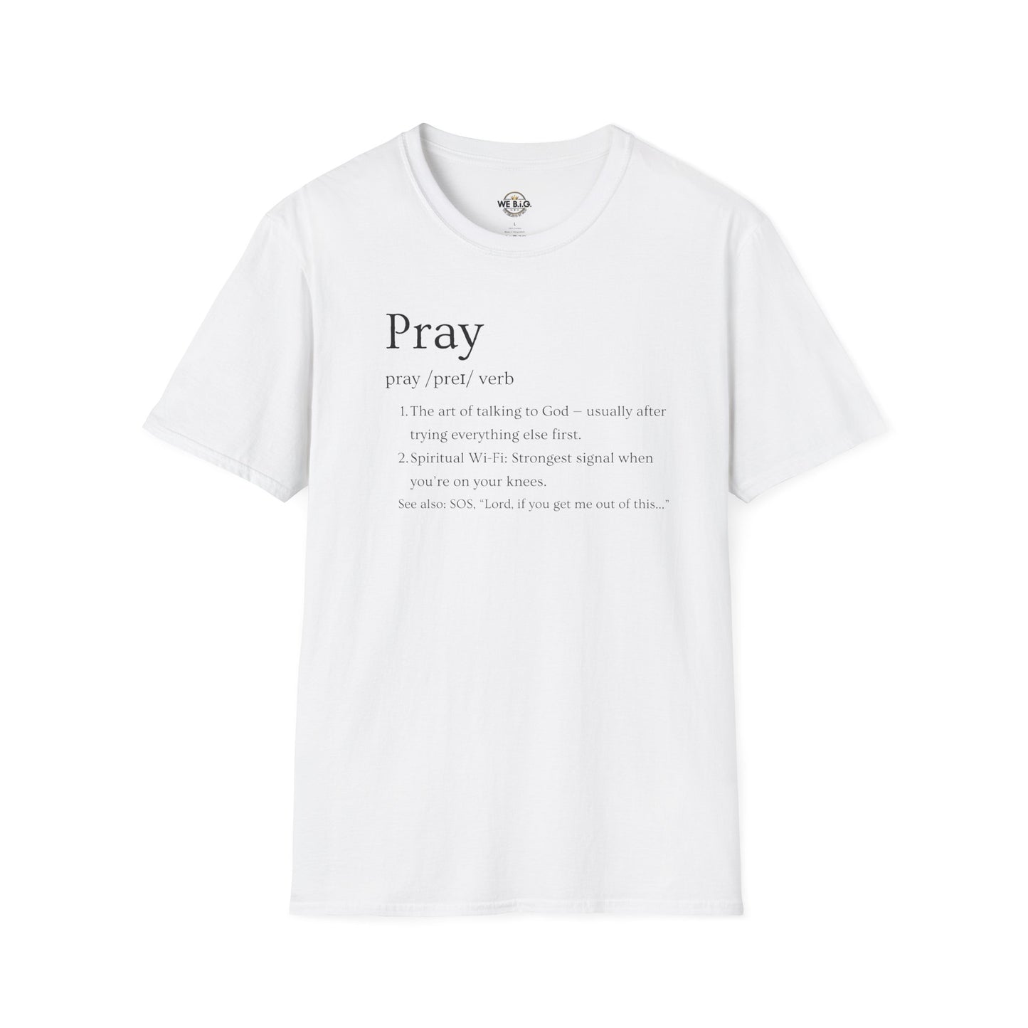 Fast (Funny Definintion)—Faith-Inspired Unisex T-Shirt, Motivational Tee, Christian Apparel, Everyday Wear, Gift for Believers
