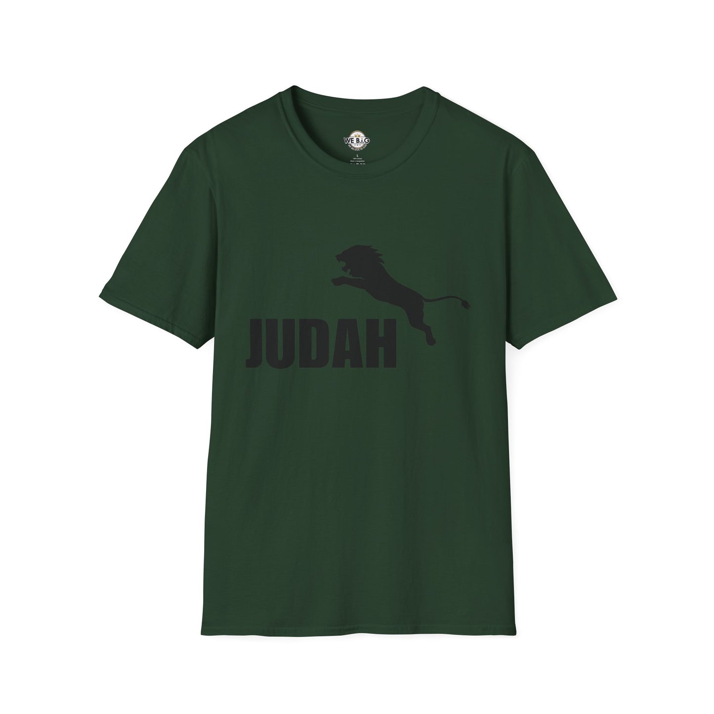 Judah Lion Logo—Unisex T-Shirt, Softstyle Tee, Graphic Tee, Christian Apparel, Inspirational Shirt, Casual Wear