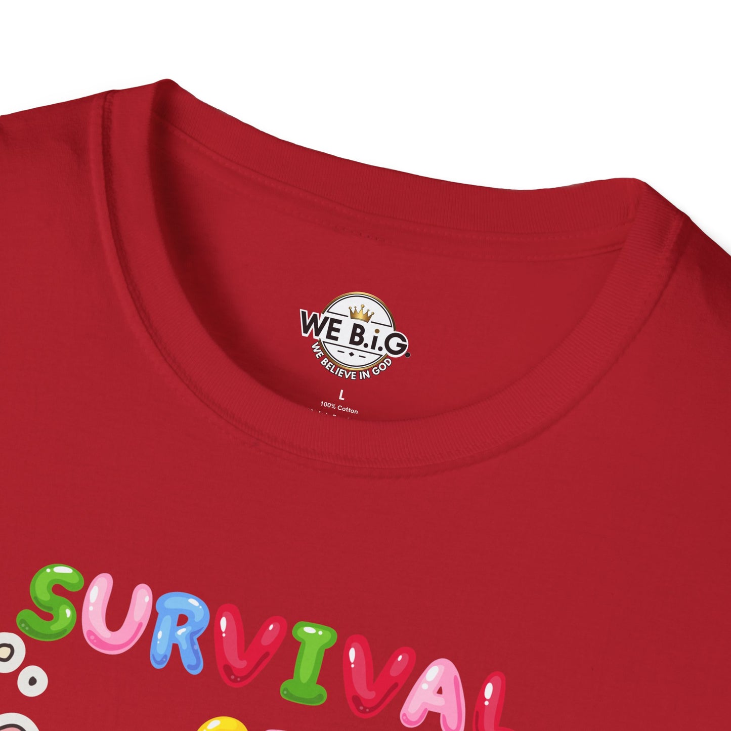 Survival of the Cutest T-Shirt, Cute Animal T-Shirt, Gift for Kids, Rainbow Shirt, Fun Graphic Tee, Spring Fashion