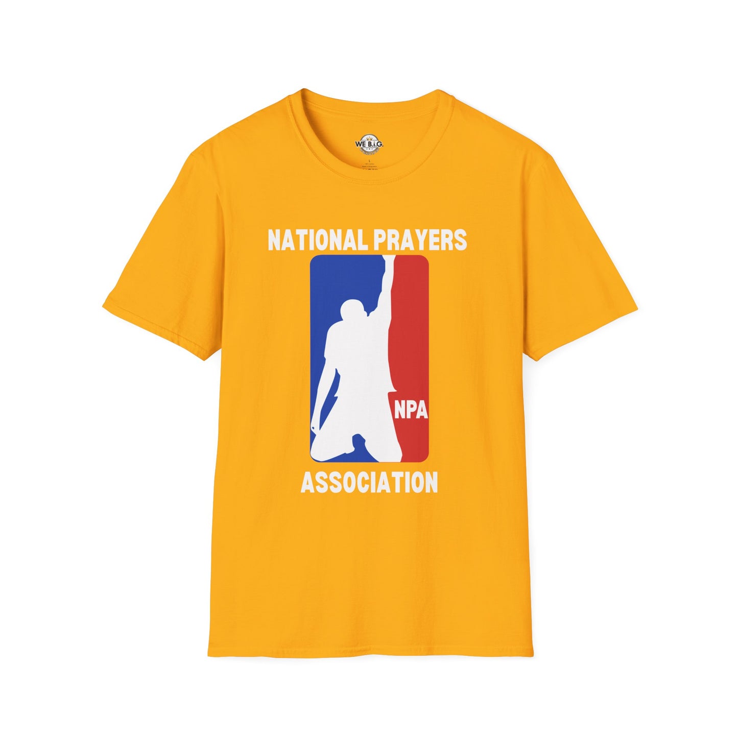 National Prayers Association Graphic T-Shirt—Unisex Softstyle Tee - , Faith-Based Apparel, Religious Gift, Casual Wear, Spiritual Style