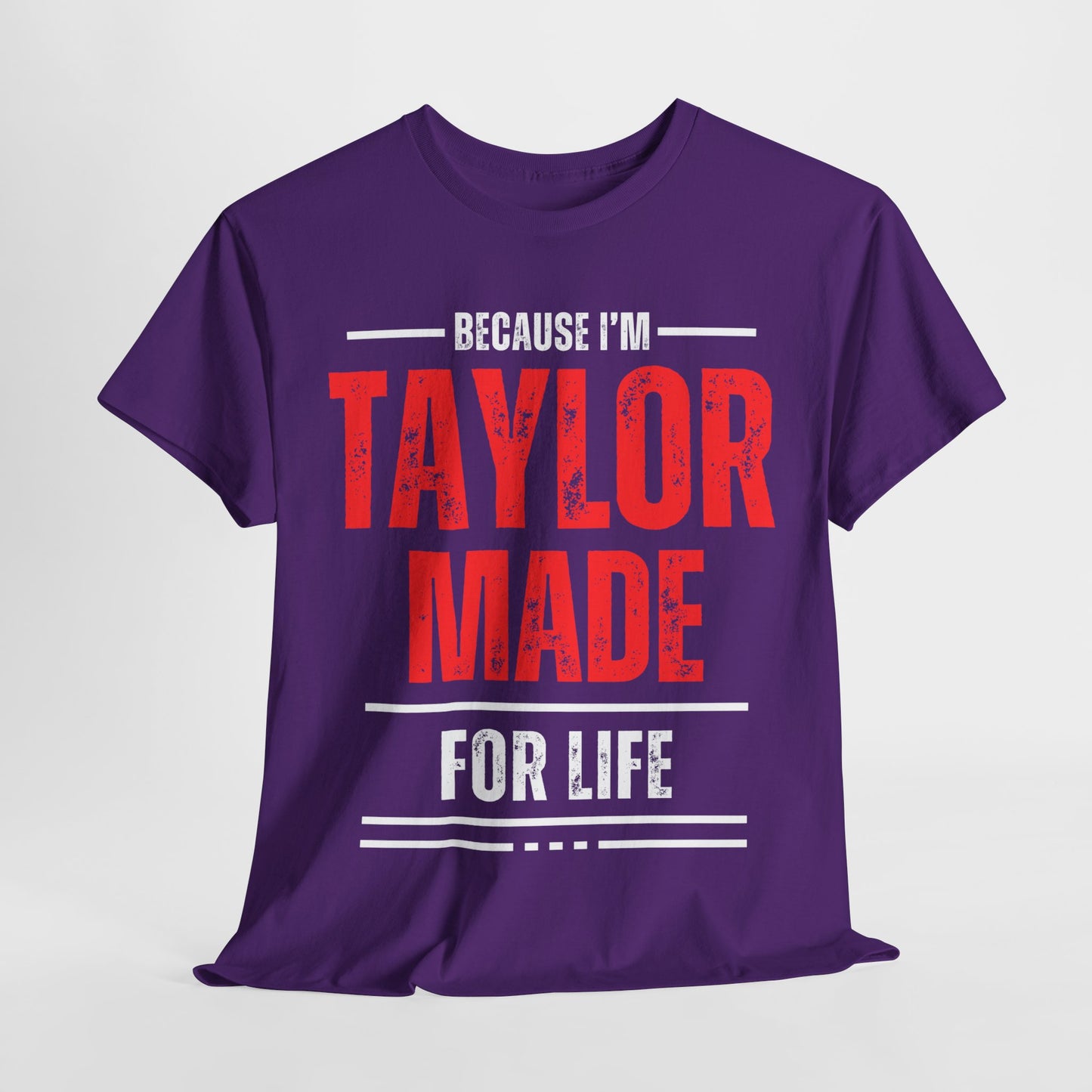 Taylor Made Rustic Red—Custom Tee