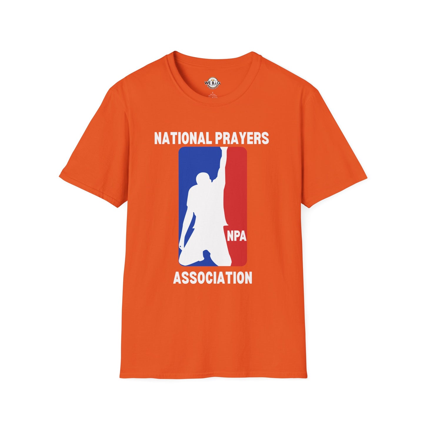 National Prayers Association Graphic T-Shirt—Unisex Softstyle Tee - , Faith-Based Apparel, Religious Gift, Casual Wear, Spiritual Style