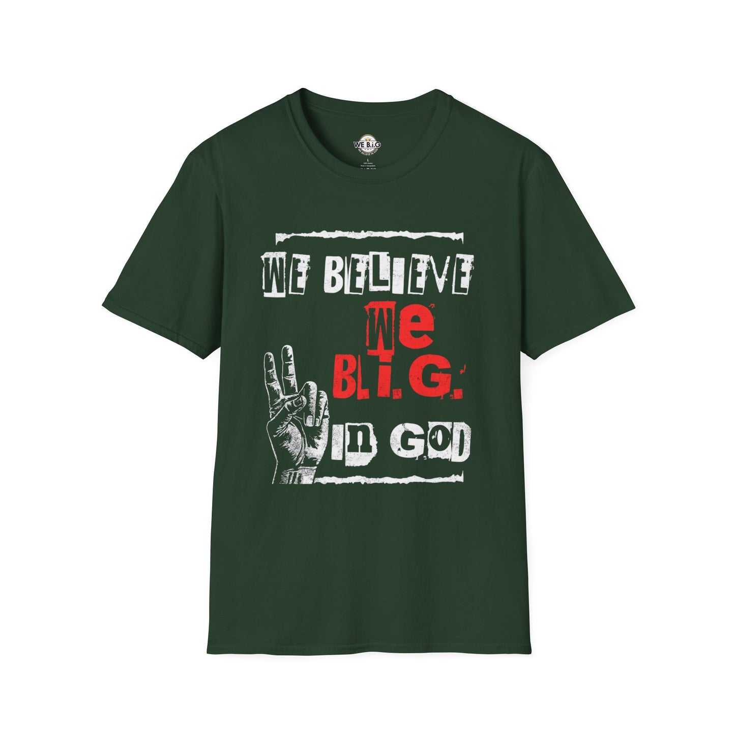 Faith-Inspired Graphic Tee, Unisex T-Shirt for Music Lovers, Gift for Friends, Inspirational Apparel, Peace Sign Shirt