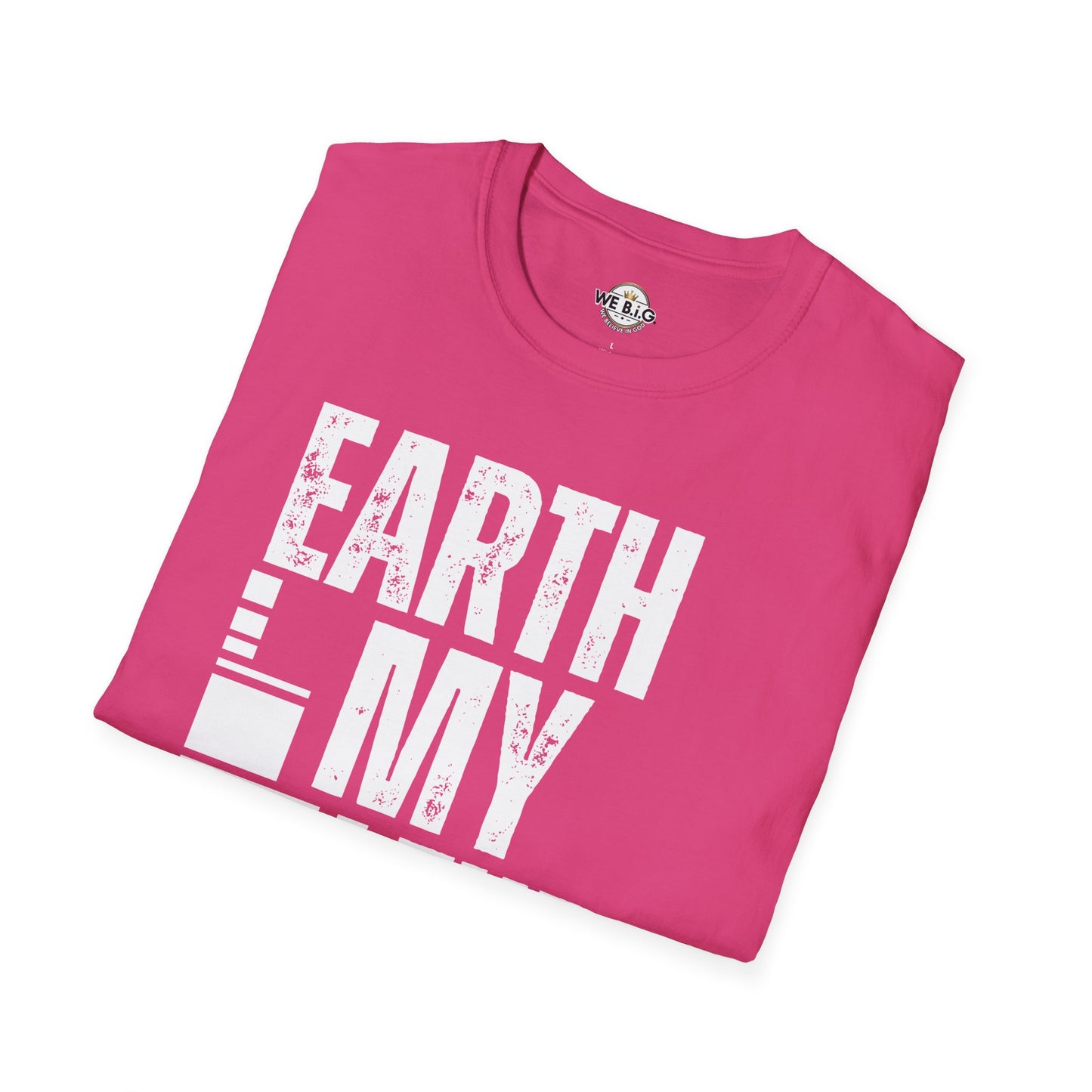 Earth My Turf Unisex T-Shirt | Eco-Friendly Apparel | Perfect for Nature Lovers, Earth Day, Casual Wear, Gift Idea, Sustainable Fashion