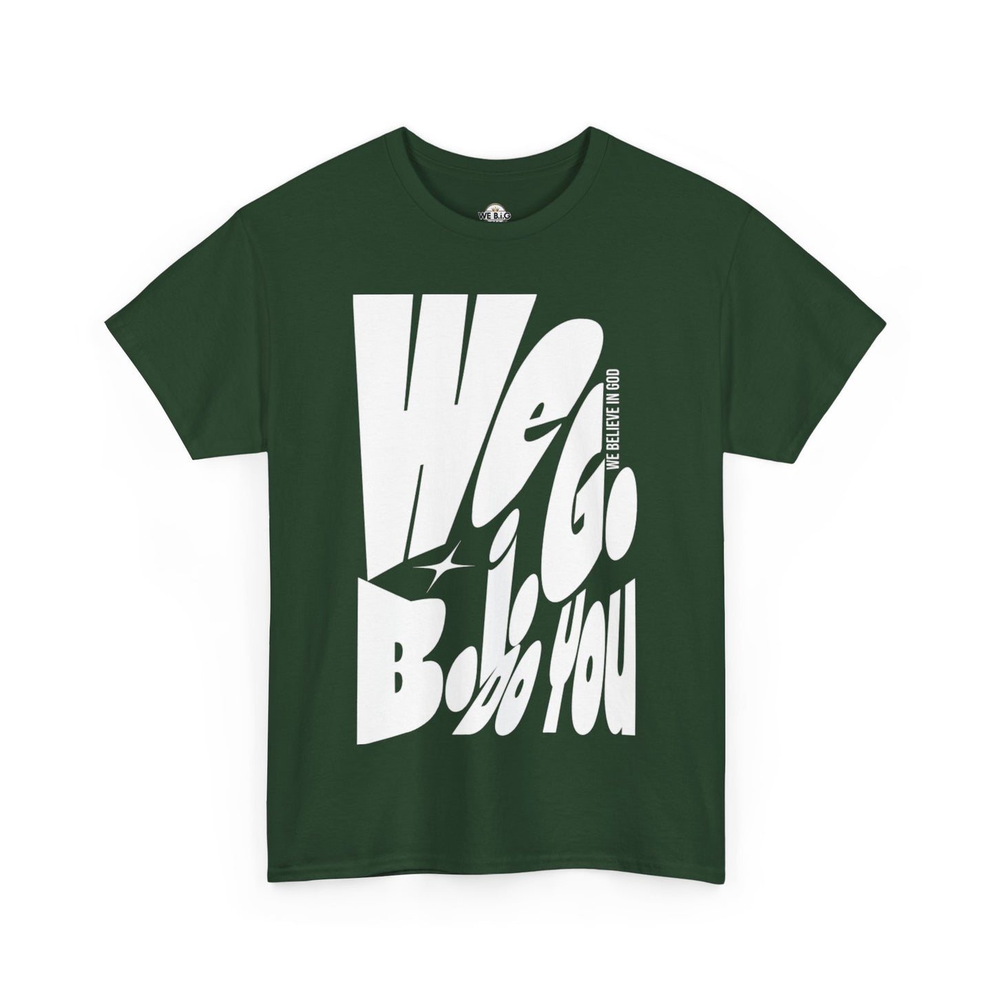 We B.i.G. Do You? - Unisex Heavy Cotton Tee, Casual Wear, Graphic Shirt, Trendy Tee, Gift for Friends, Everyday Style