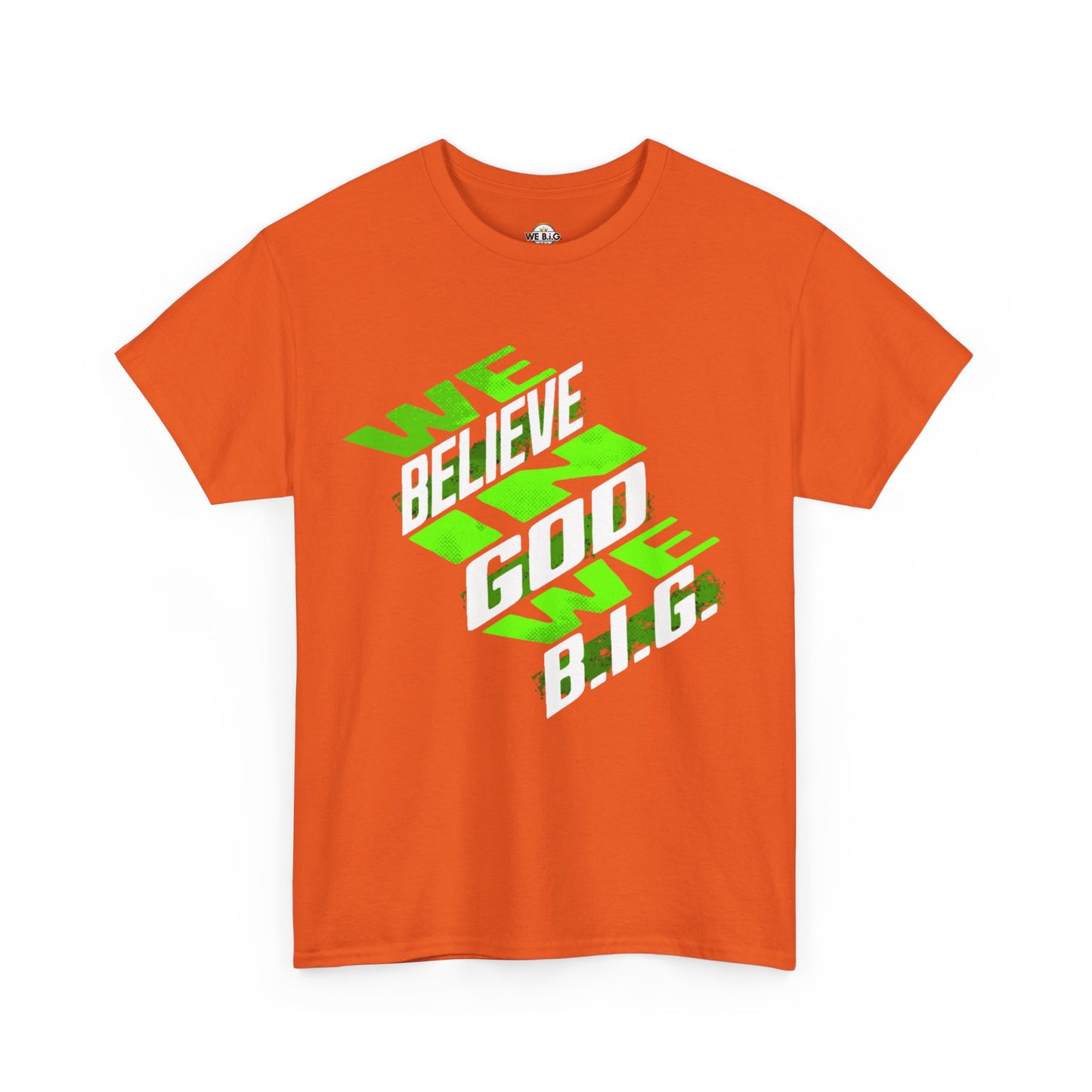 Faith-Inspired Heavy Cotton Tee, Unisex Motivational T-Shirt, Casual Faith Clothing, Inspirational Gift, Everyday Wear